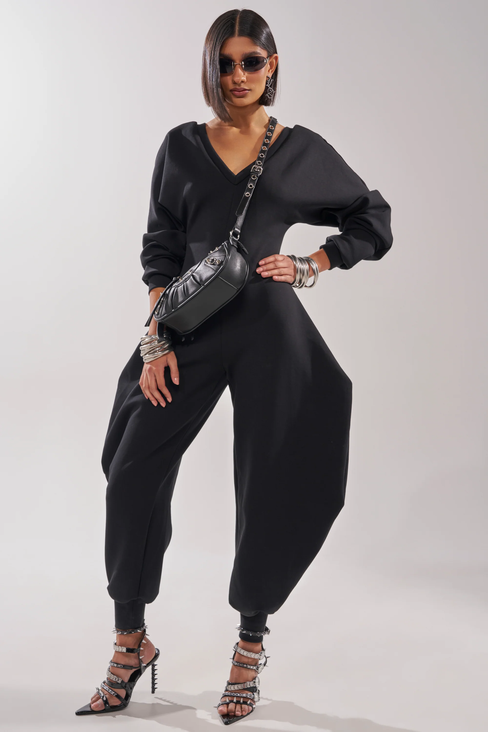 COMFY COZY JUMPSUIT IN BLACK - Image 8