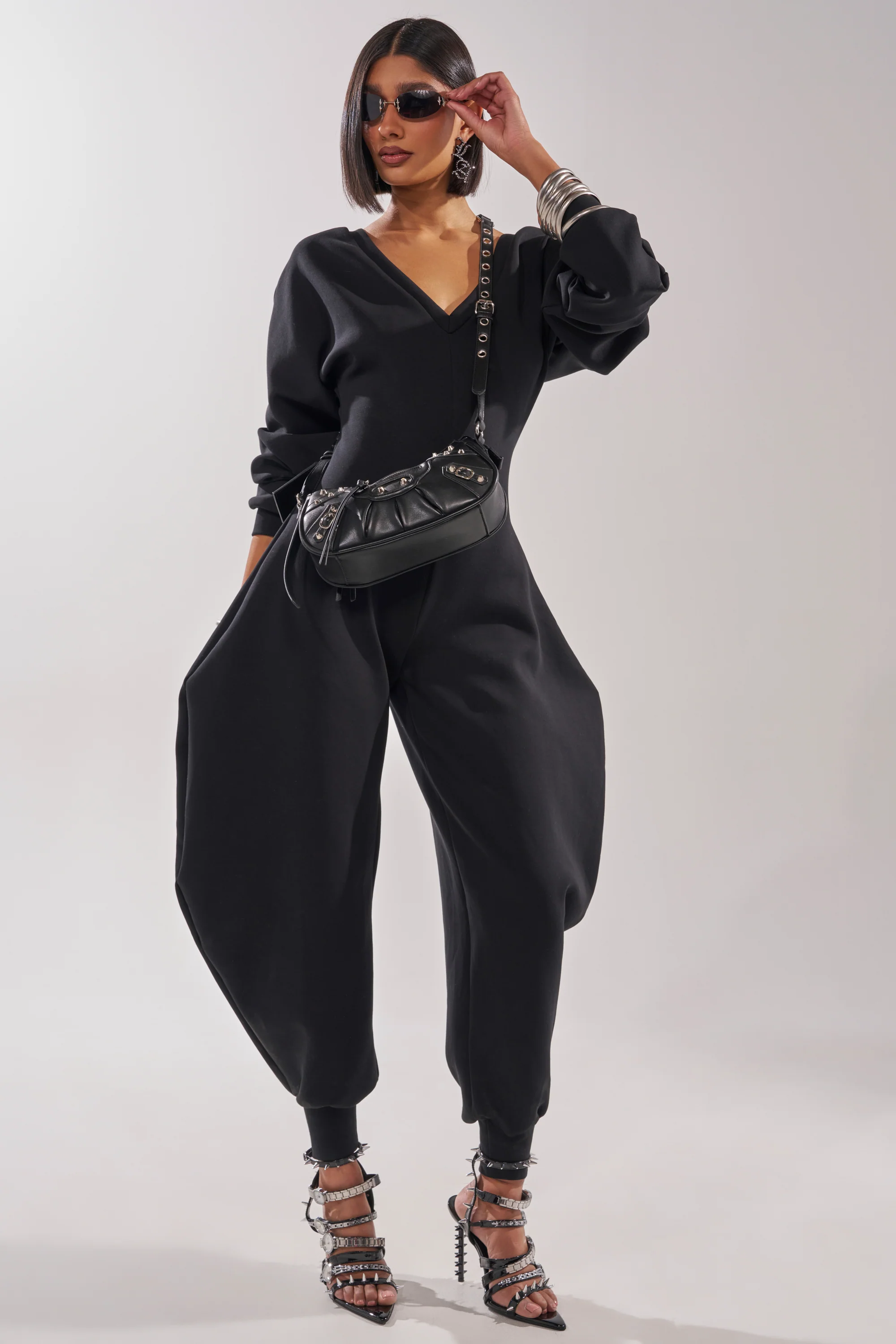 COMFY COZY JUMPSUIT IN BLACK - Image 9