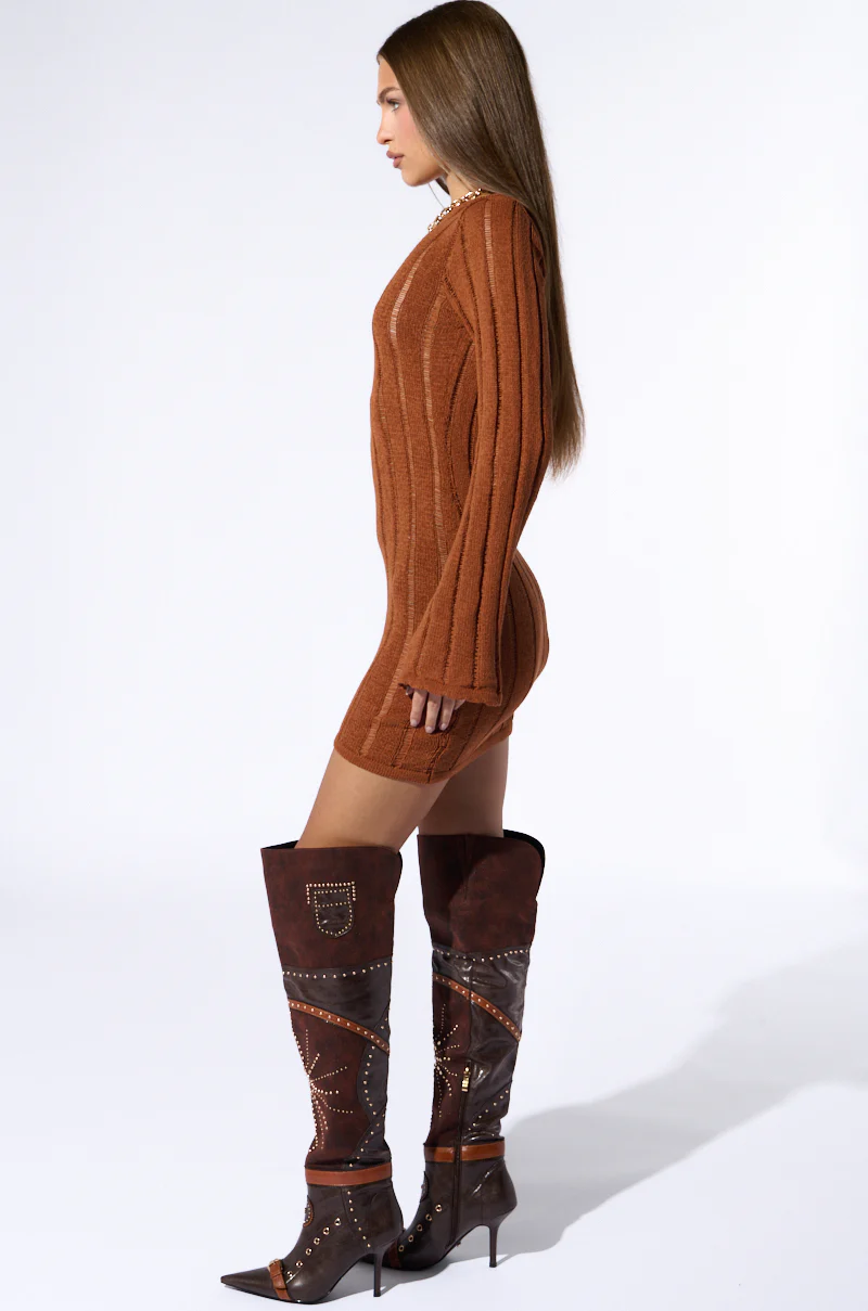 COOL IT KNIT MINI DRESS - Image 5