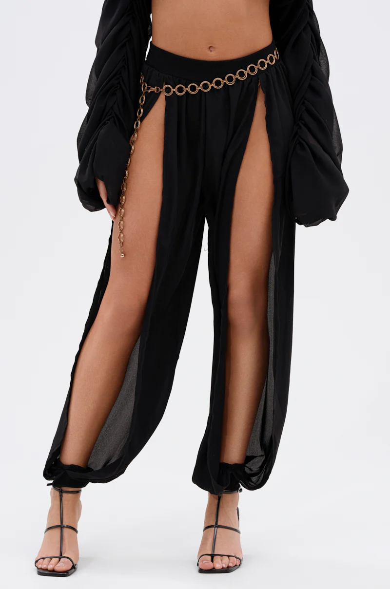 COOL WITH ME JOGGER WITH FRONT SLITS - Image 2
