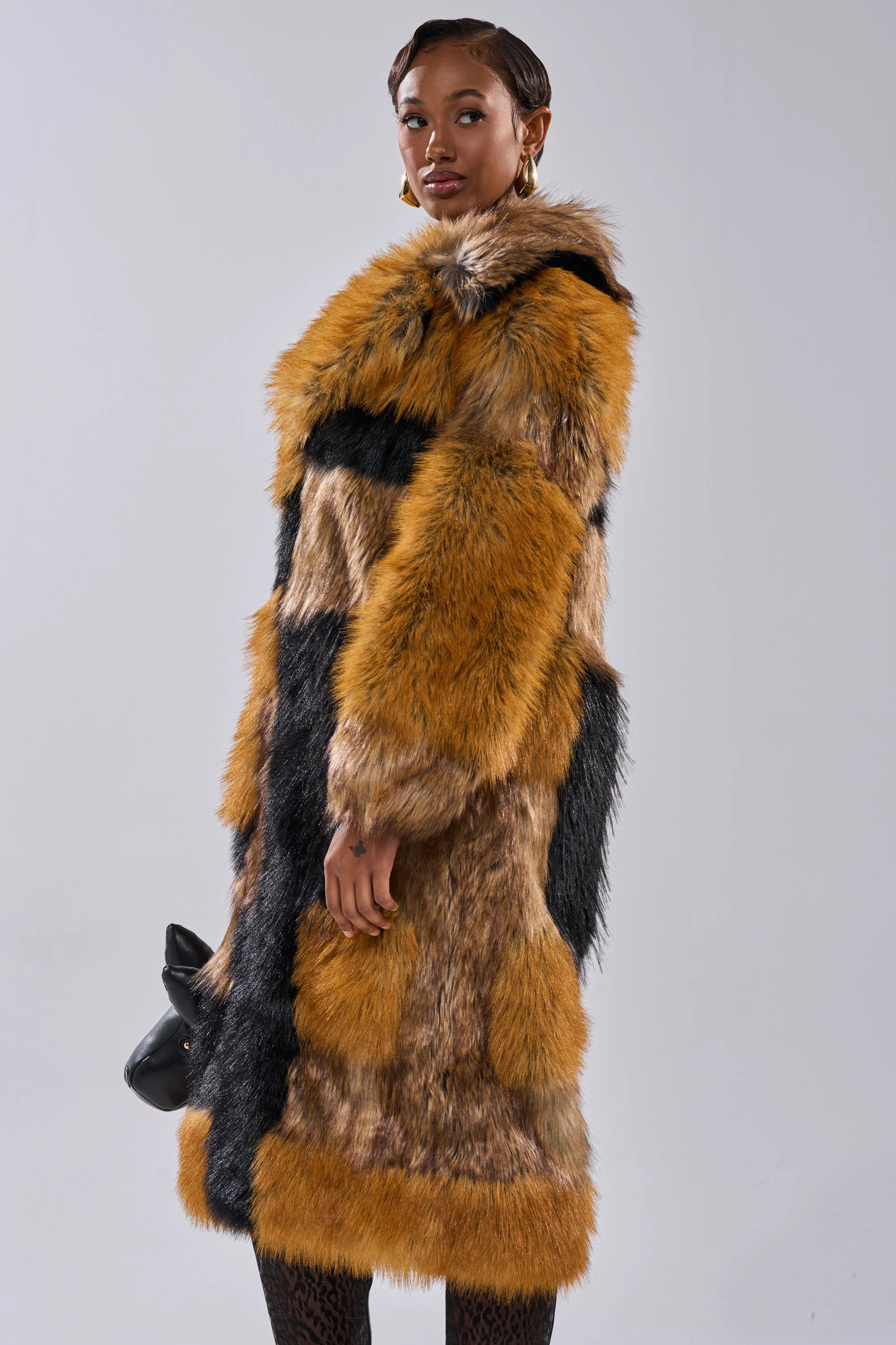 COSMO PATCHWORK FAUX FUR - Image 11
