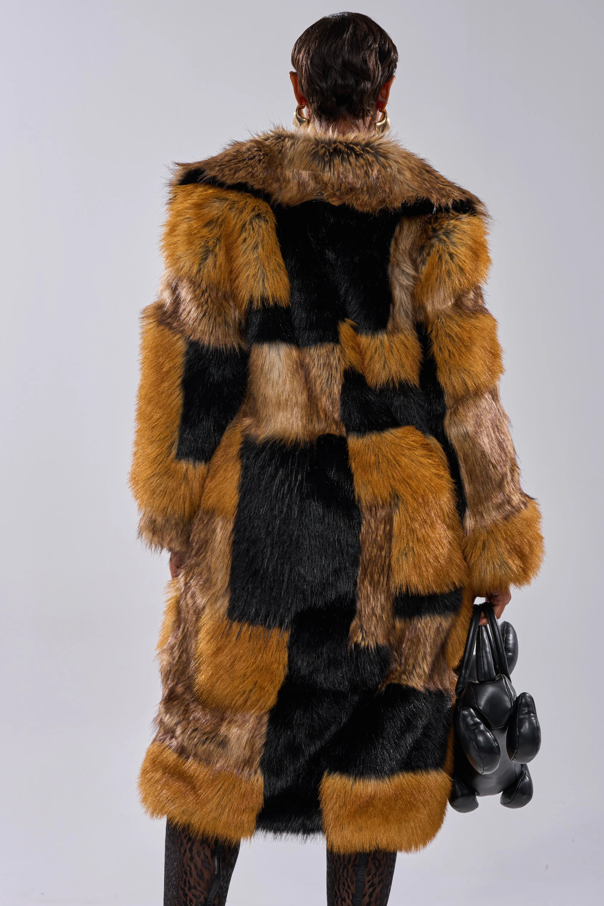 COSMO PATCHWORK FAUX FUR - Image 12