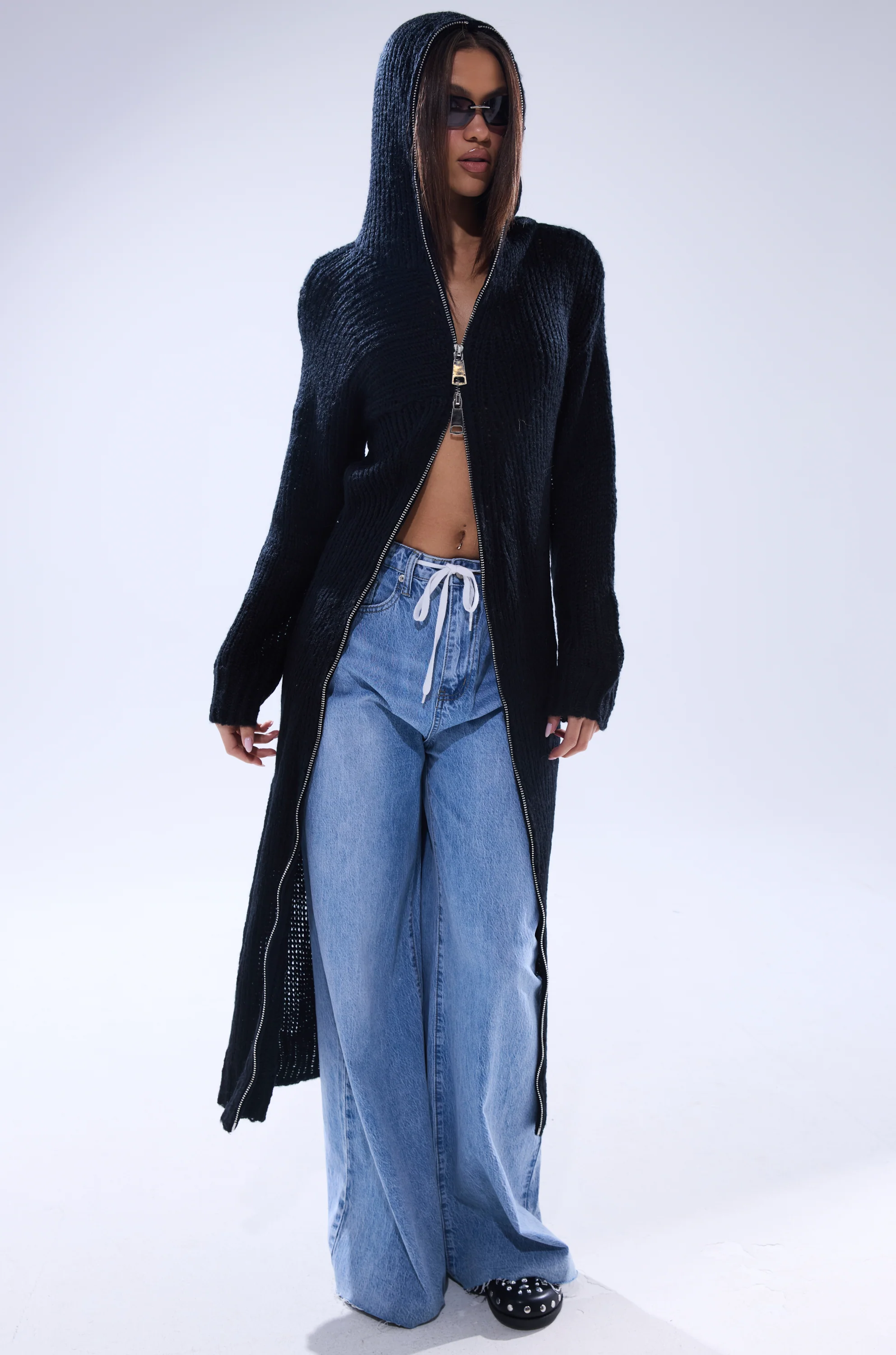COZIEST GIRLY ZIP UP SWEATER - Image 6