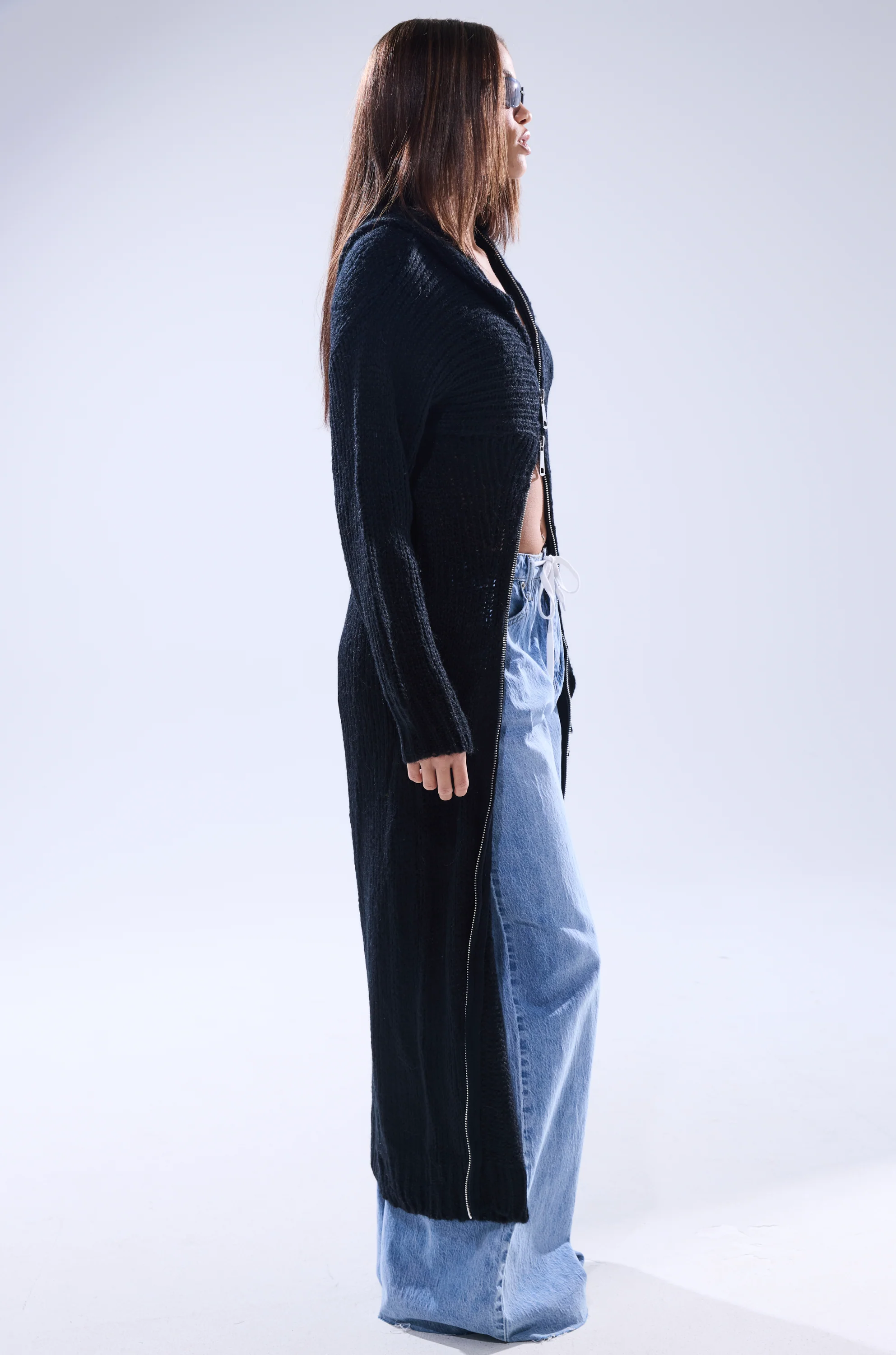 COZIEST GIRLY ZIP UP SWEATER - Image 8
