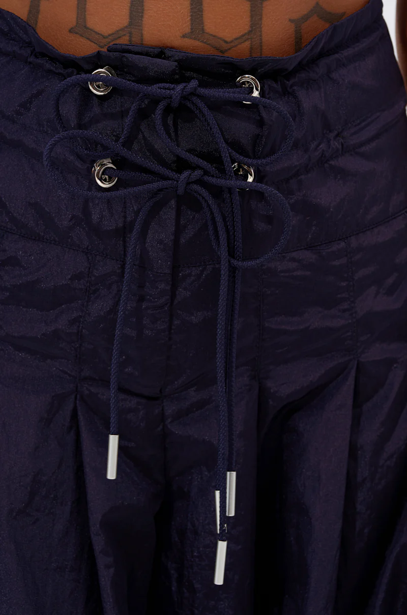 DANCE THE NIGHT AWAY PALAZZO PANT IN NAVY - Image 6