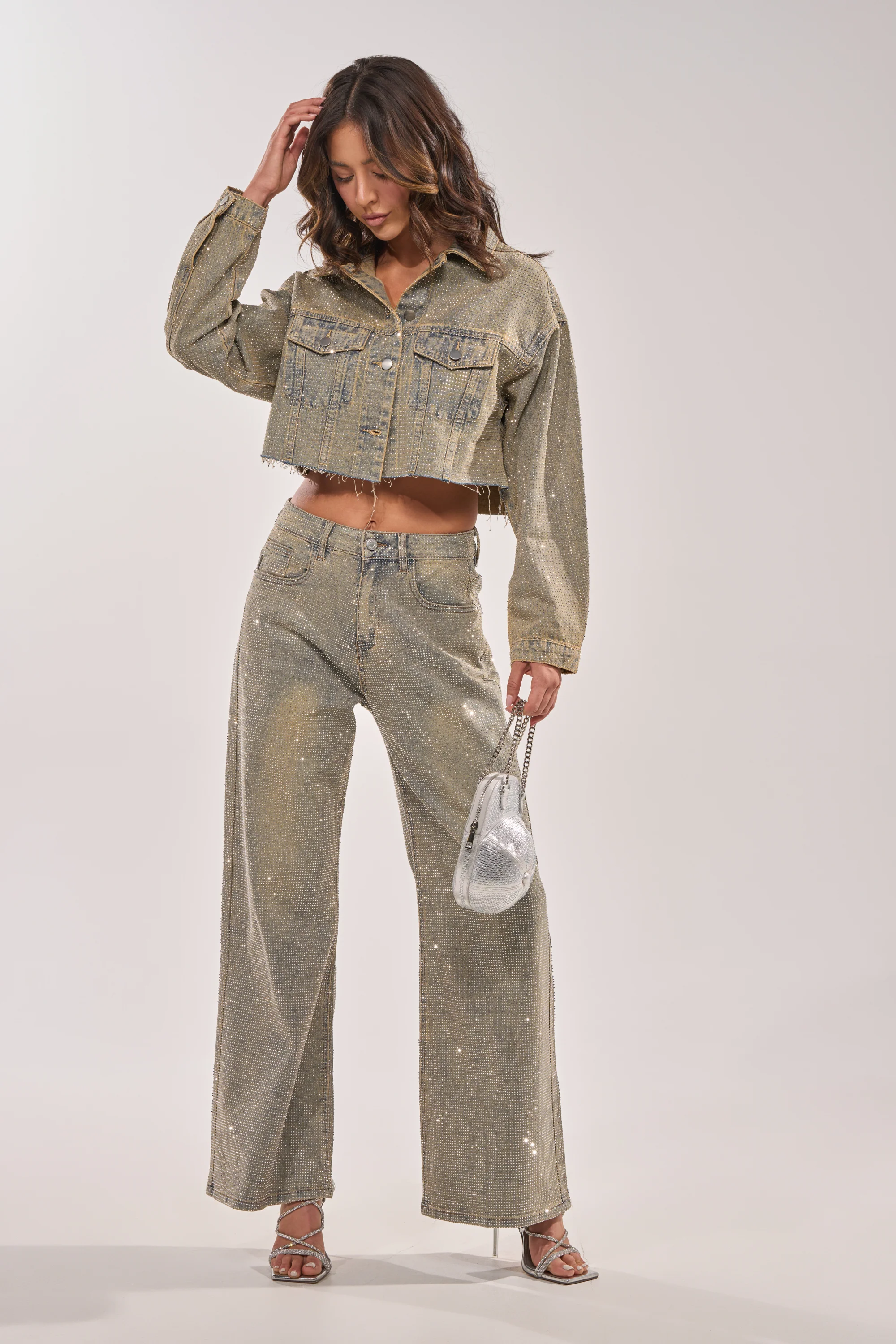 DEMI EMBELLISHED RELAXED DENIM - Image 14