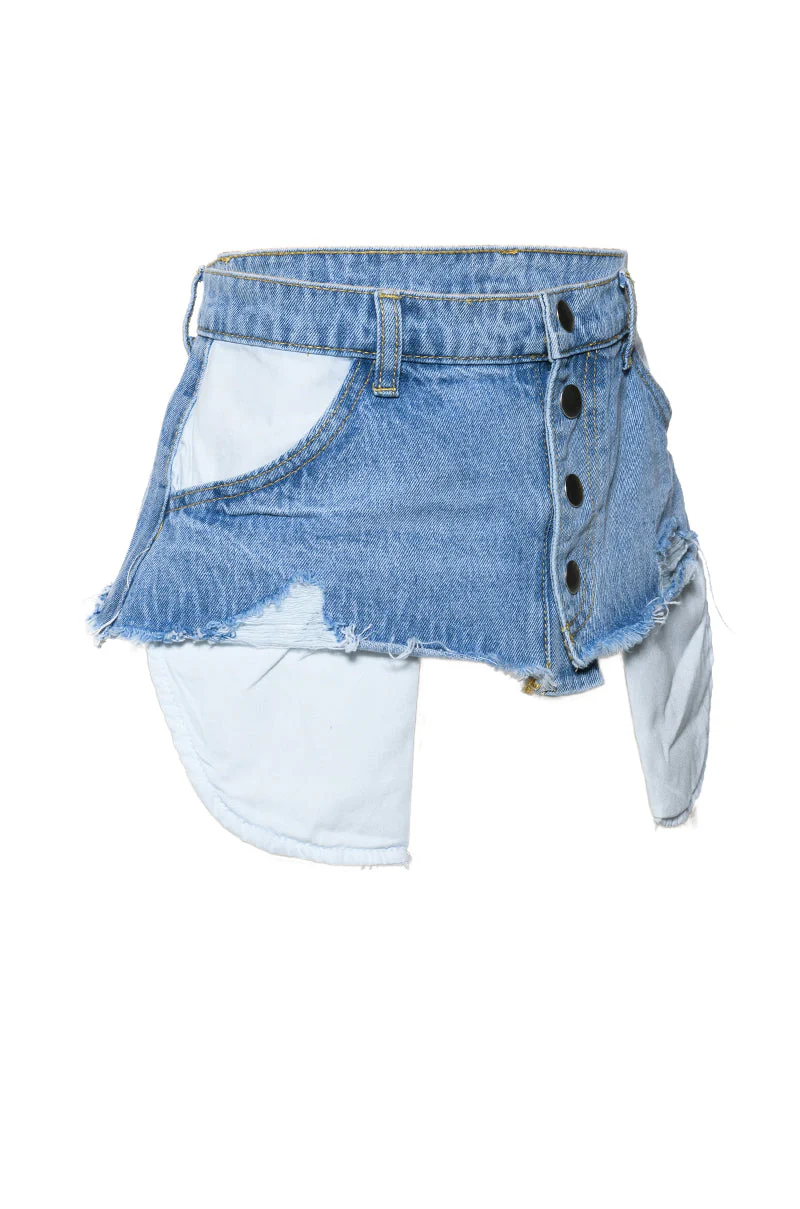 DENIM BABE BUTTON UP BELT - Image 3