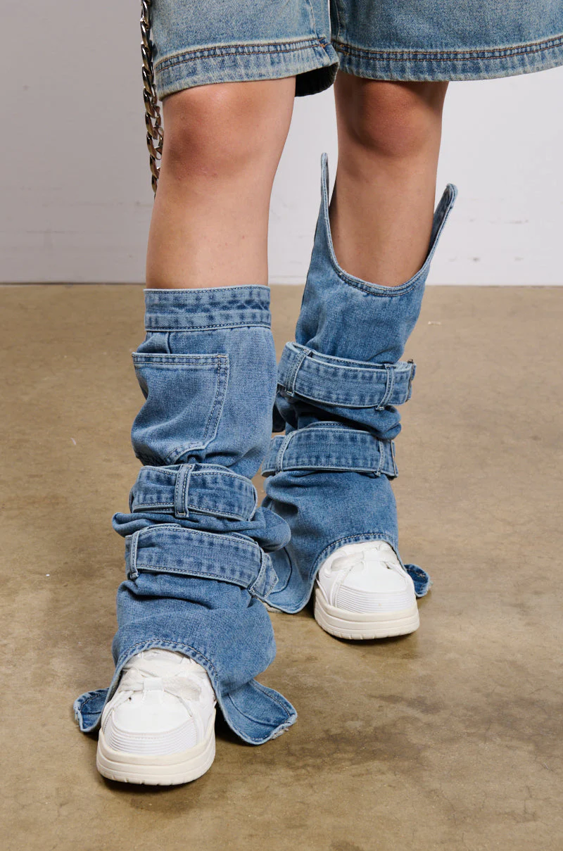 DENIM BLUES LEG SLEEVES - Image 2