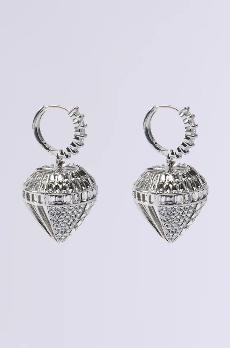 DIAMONDS ONLY EARRING - Image 3
