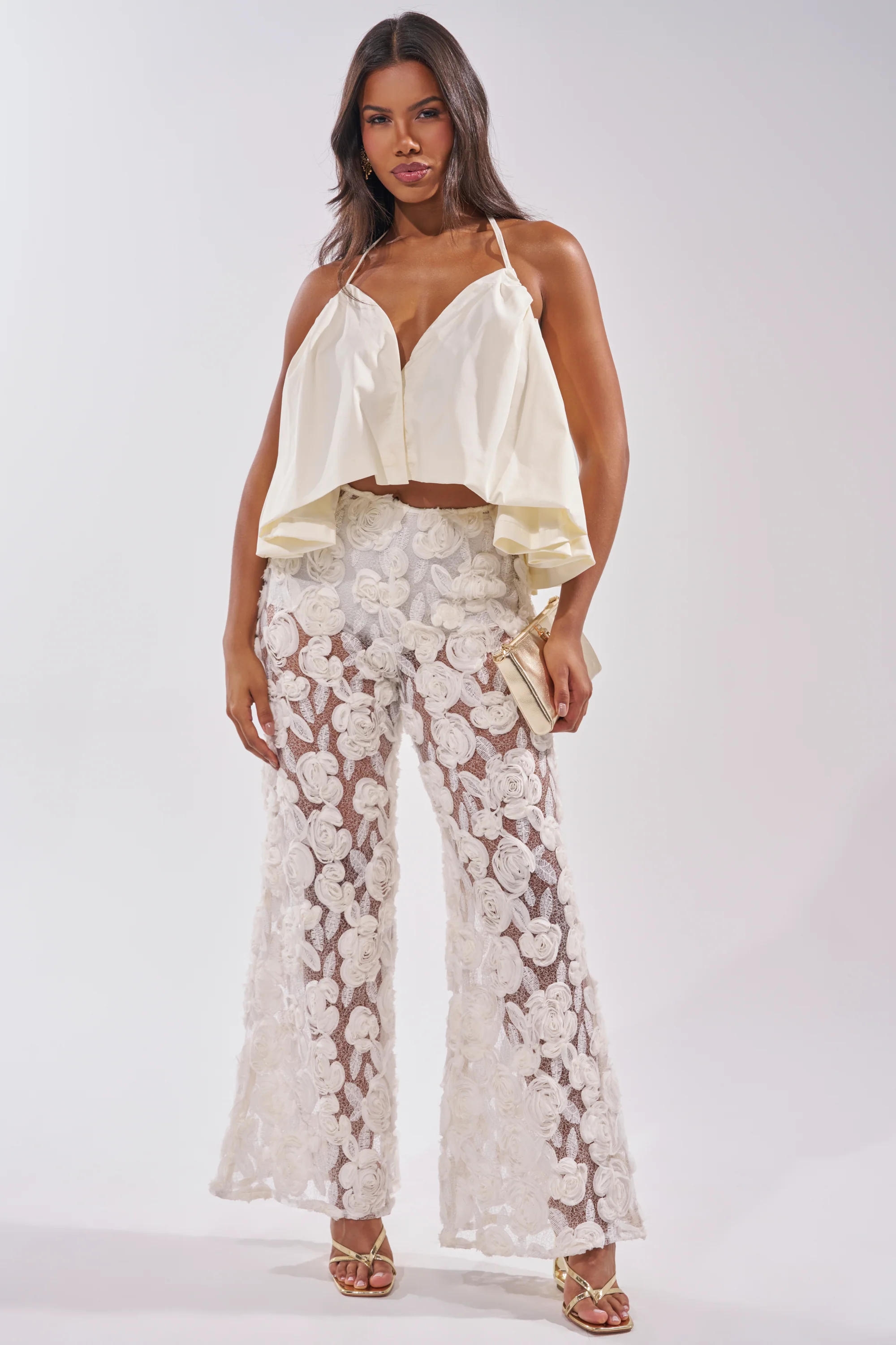 DINA HALTER NECK BLOUSE - Image 5