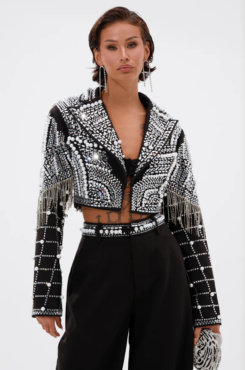 DIRTY MARTINI EMBELLISHED BLAZER - Image 10