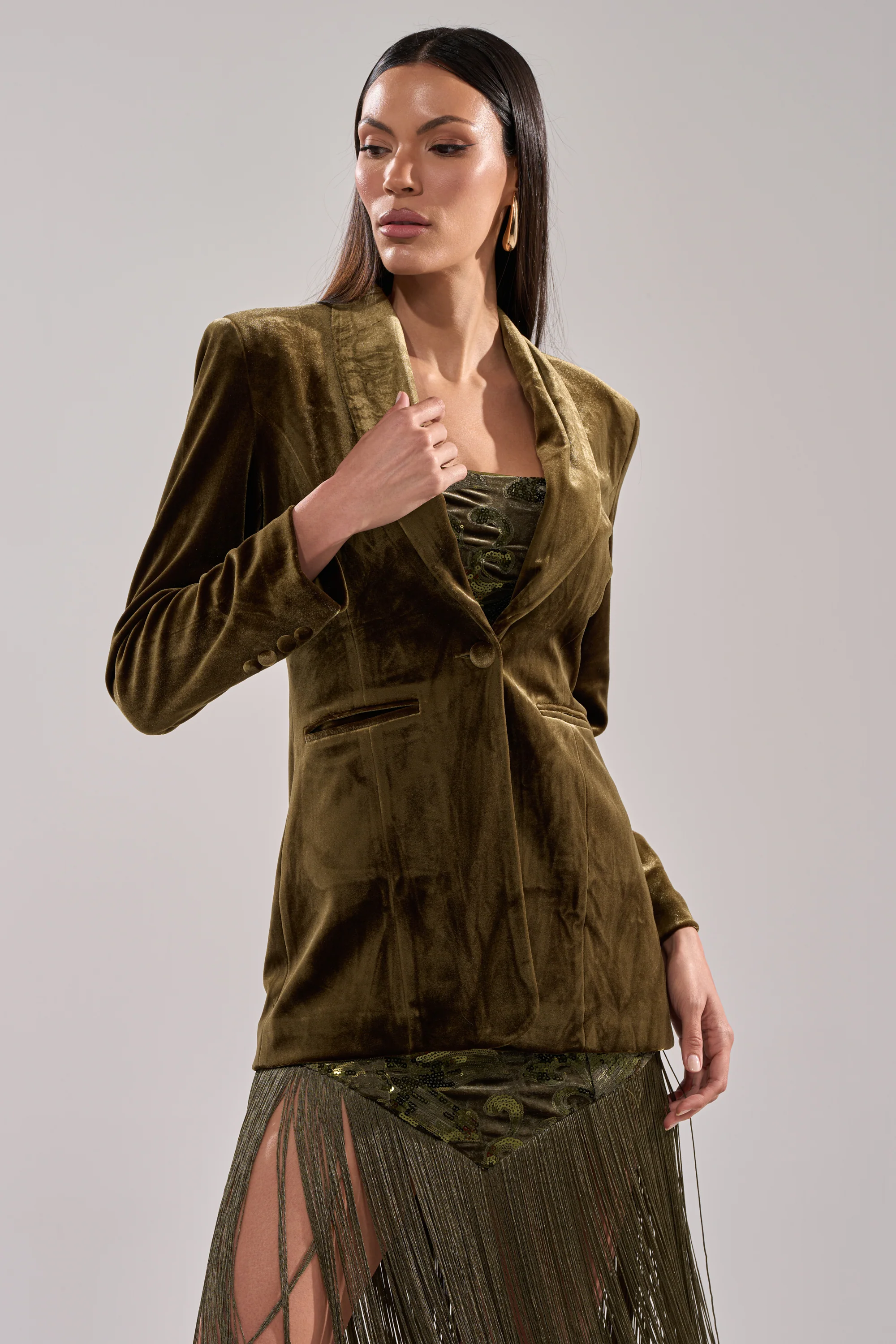 DIRTY MARTINI VELVET BLAZER - Image 4