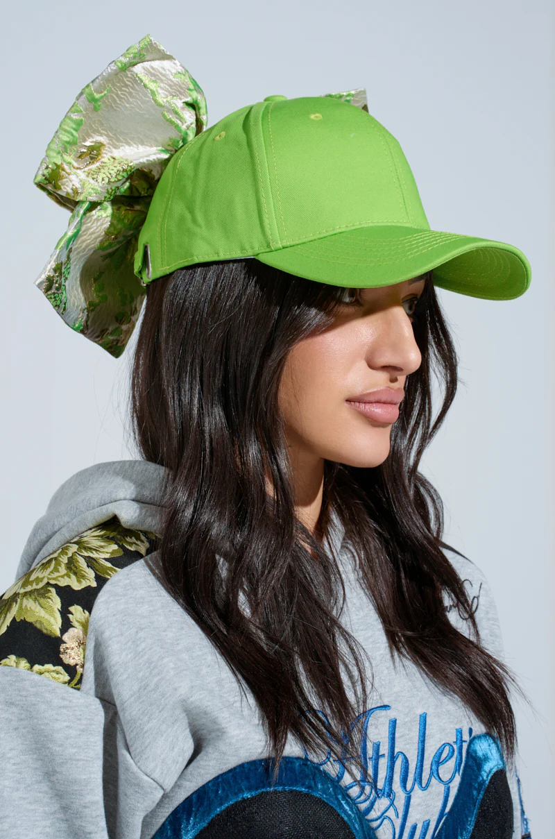 DIVINE DREAMS BROCADE BOW HAT - Image 4