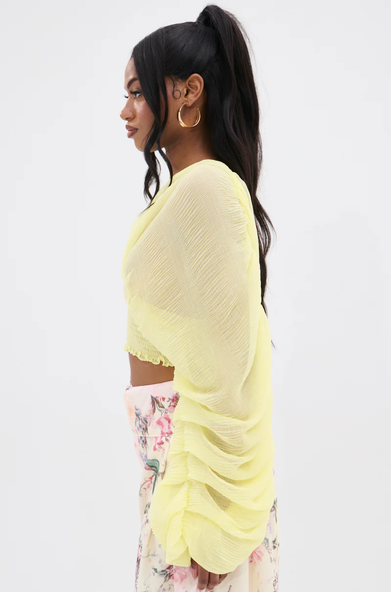 DIVINE RIGHT LONG SLEEVE BLOUSE TOP - Image 4