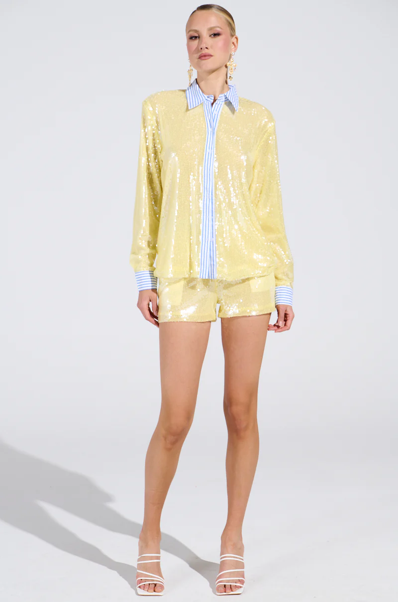 DOLLY SEQUIN SHORT - Image 5
