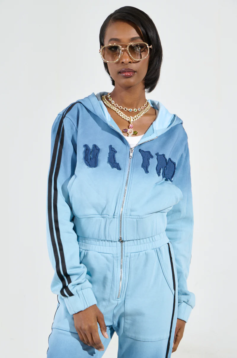 DON'T TALK TO ME I'M RUNNING ERRANDS ZIP UP SWEATSHIRT - Image 2