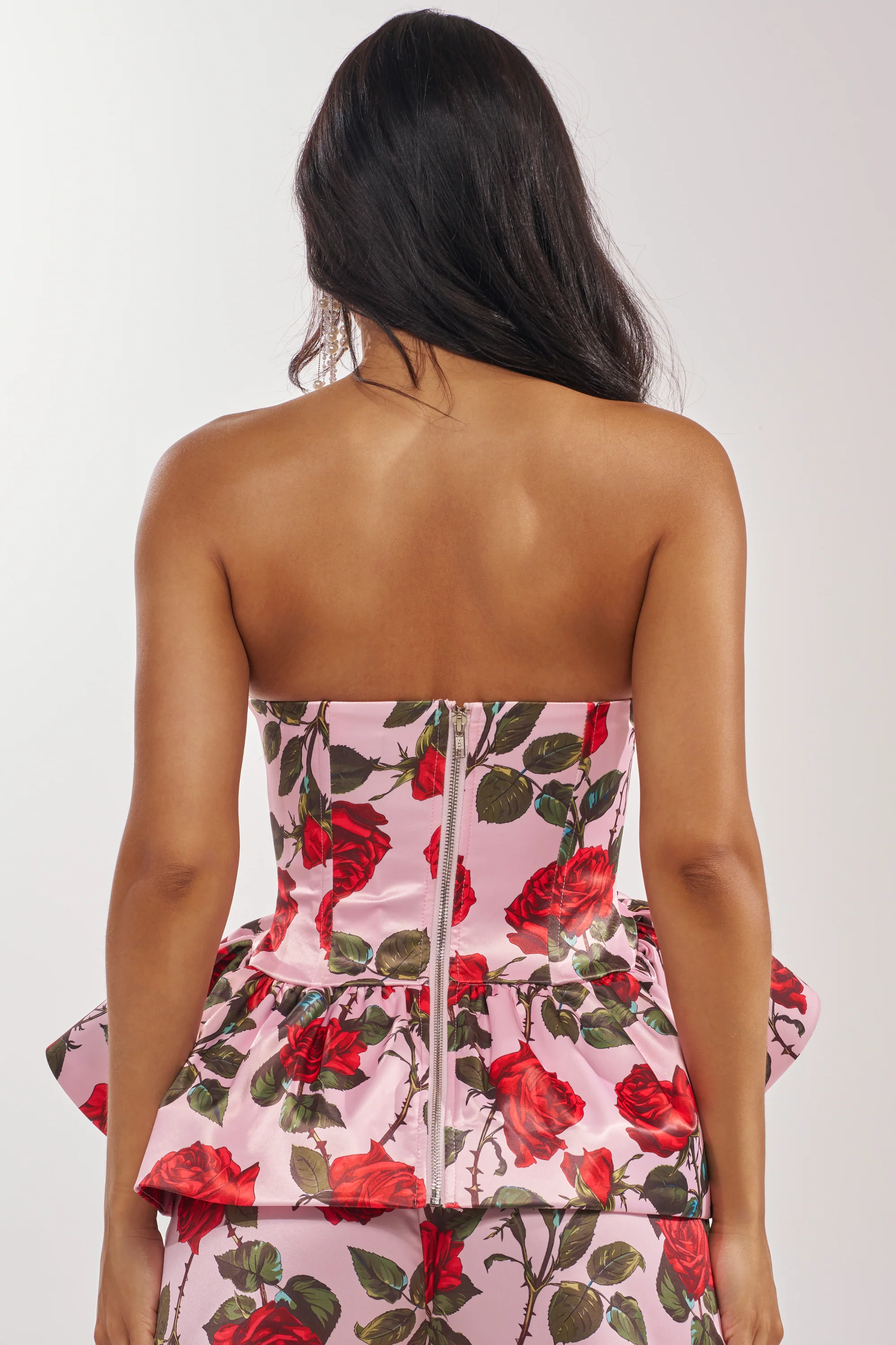 DOZEN ROSES SATIN CORSET - Image 6
