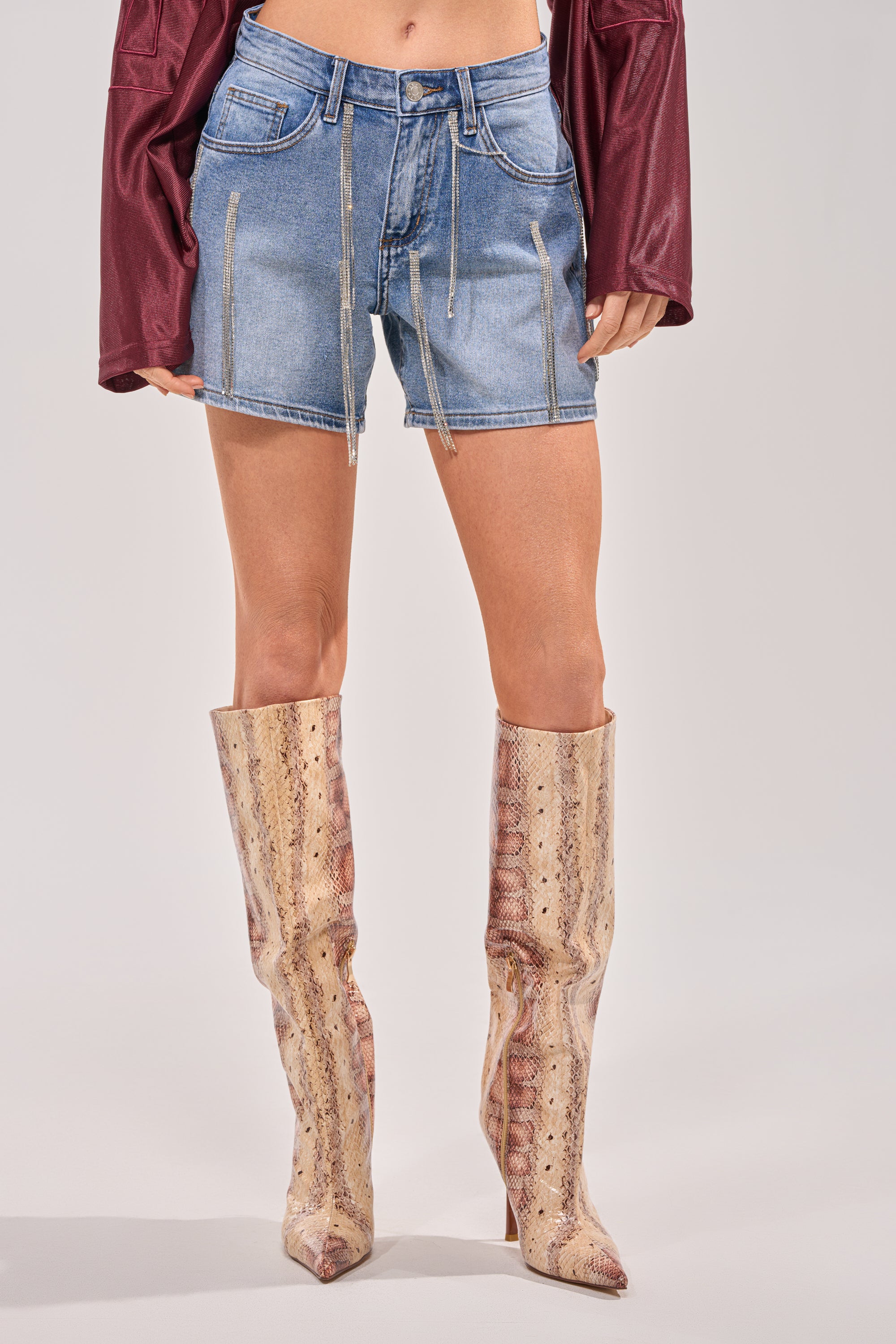 DRIP CITY DENIM SHORT - Image 2