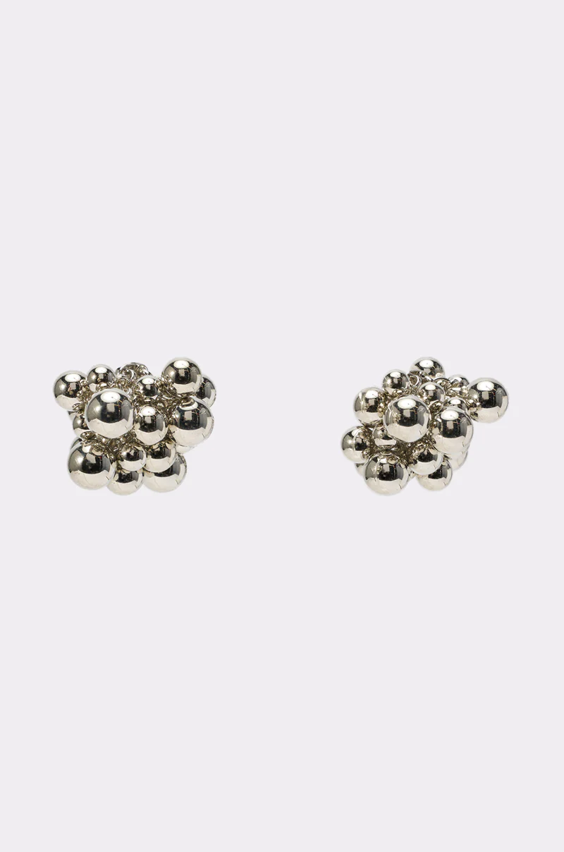 BUBBLES AND BRUNCH SILVER EARRING - Image 3