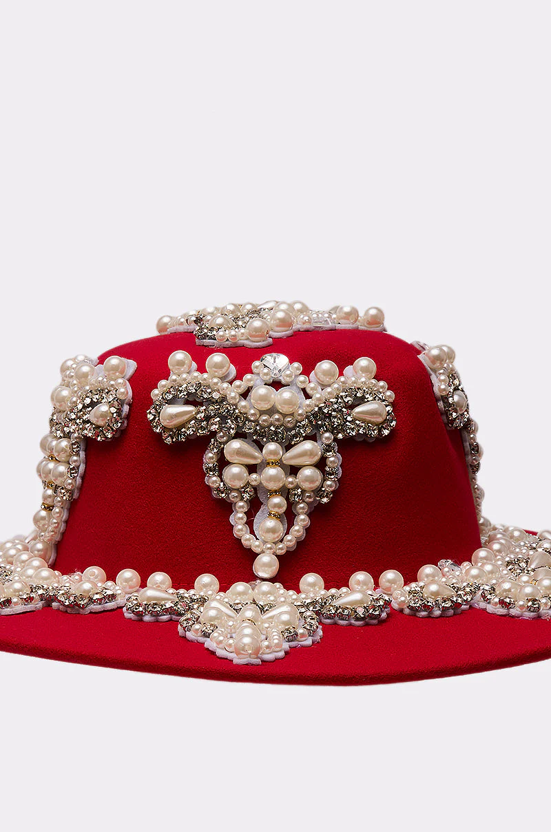 EDITORS PICK APPLIQUE BRIM HAT - Image 9