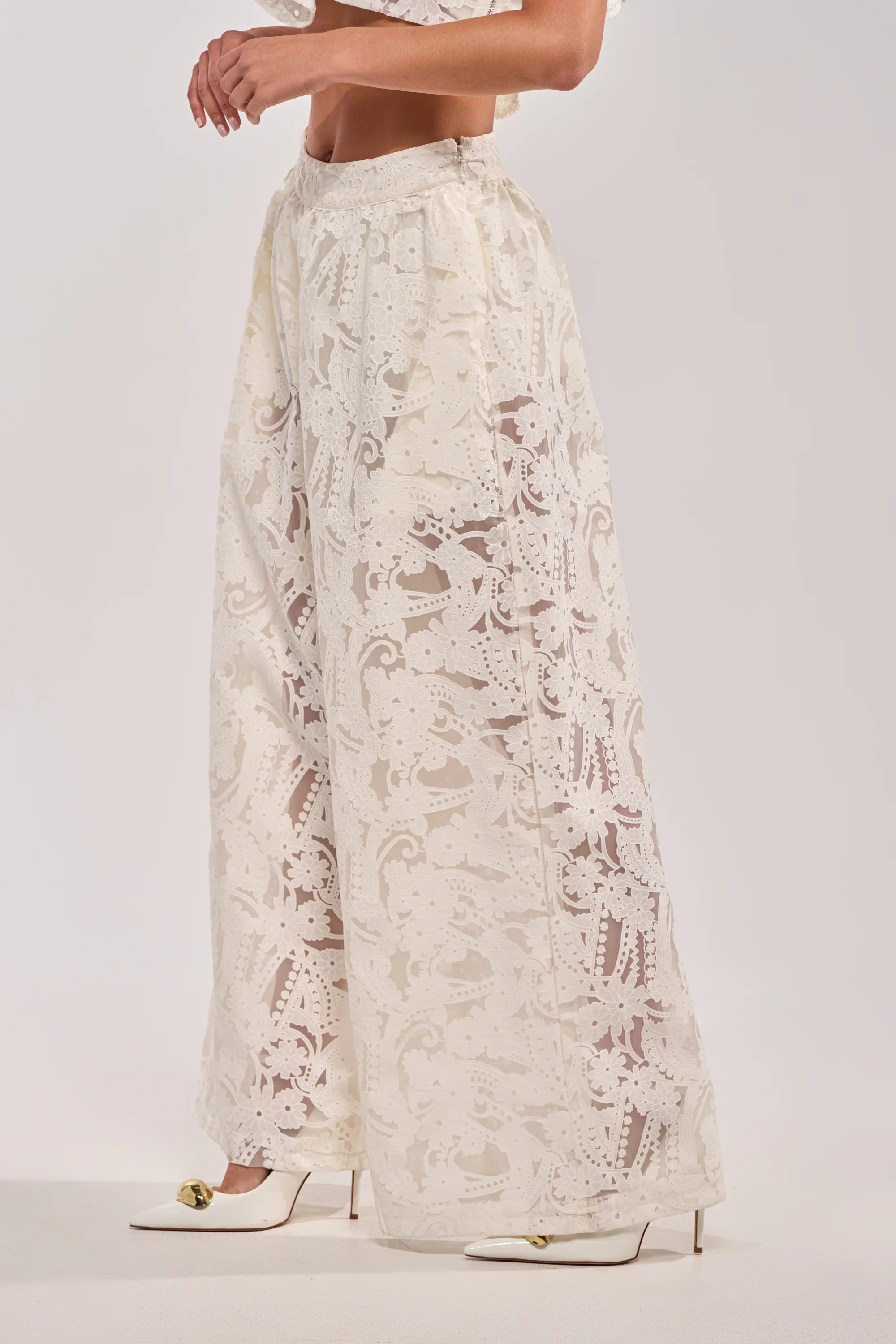 EMMA EMBROIDERED BALLOON PANT - Image 4