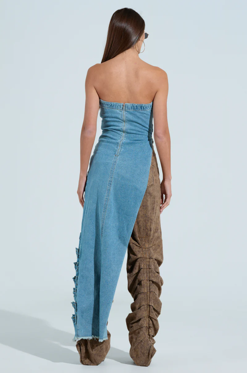 ESSIE DENIM LONG CORSET - Image 5
