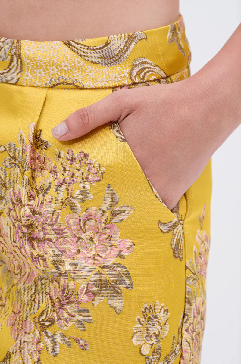 ETHEREAL BROCADE SHORTS - Image 8