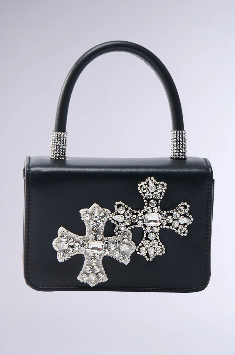 EVERYTHING CHROME PATCH PURSE - Image 3