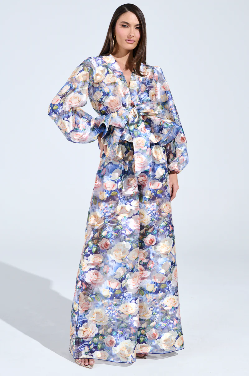 EXALTED FLORAL PALAZZO PANT - Image 5