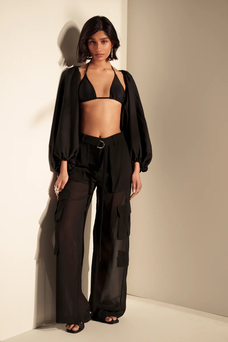 FAME IS REAL SHEER TROUSER - Image 2