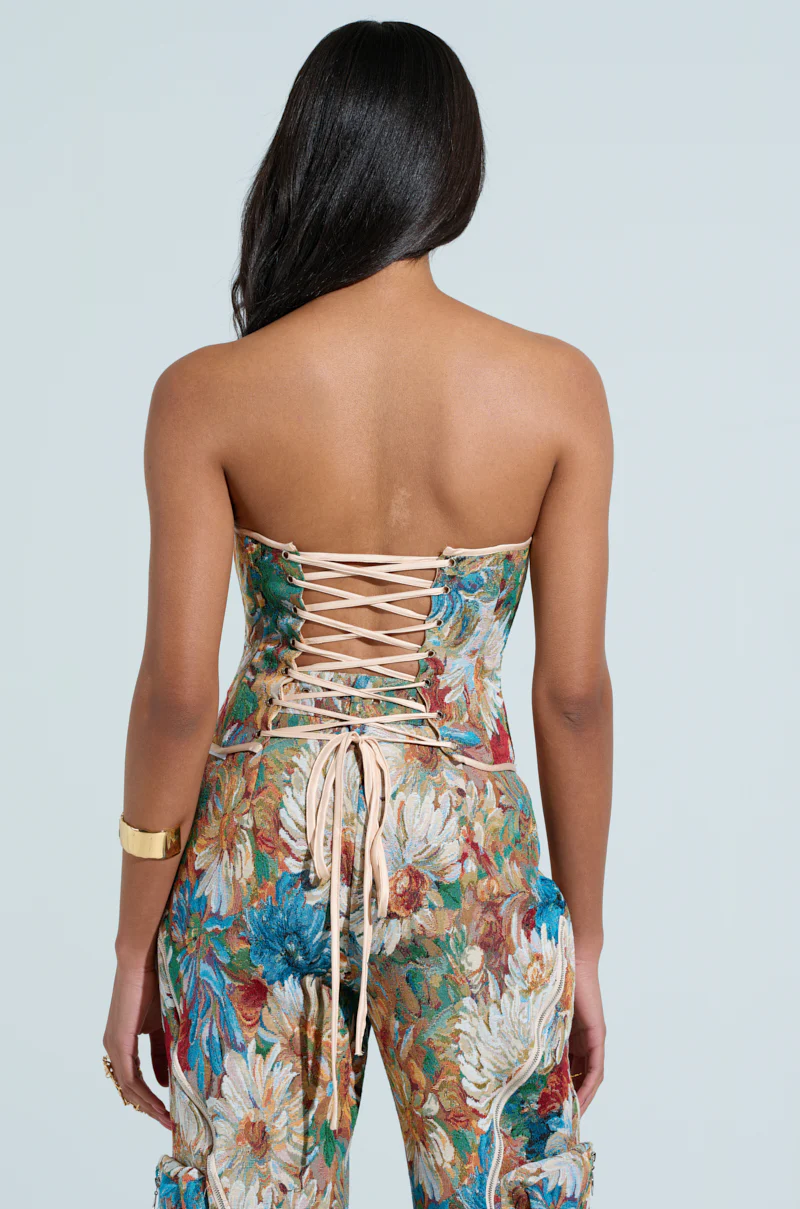 FANTASY CAPTURED COLORFUL CORSET - Image 4