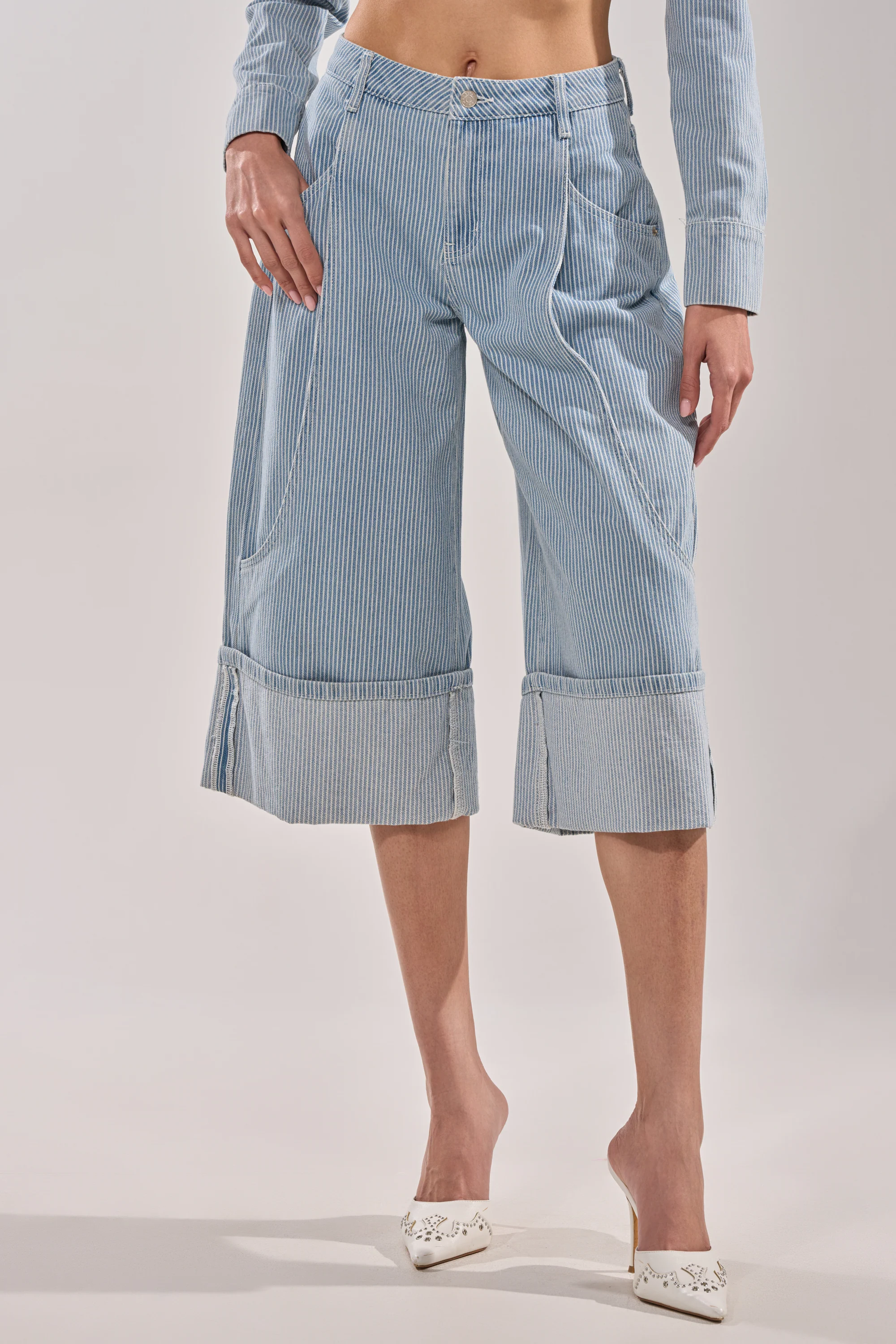 FEEL FREE STRIPE GAUCHO - Image 3