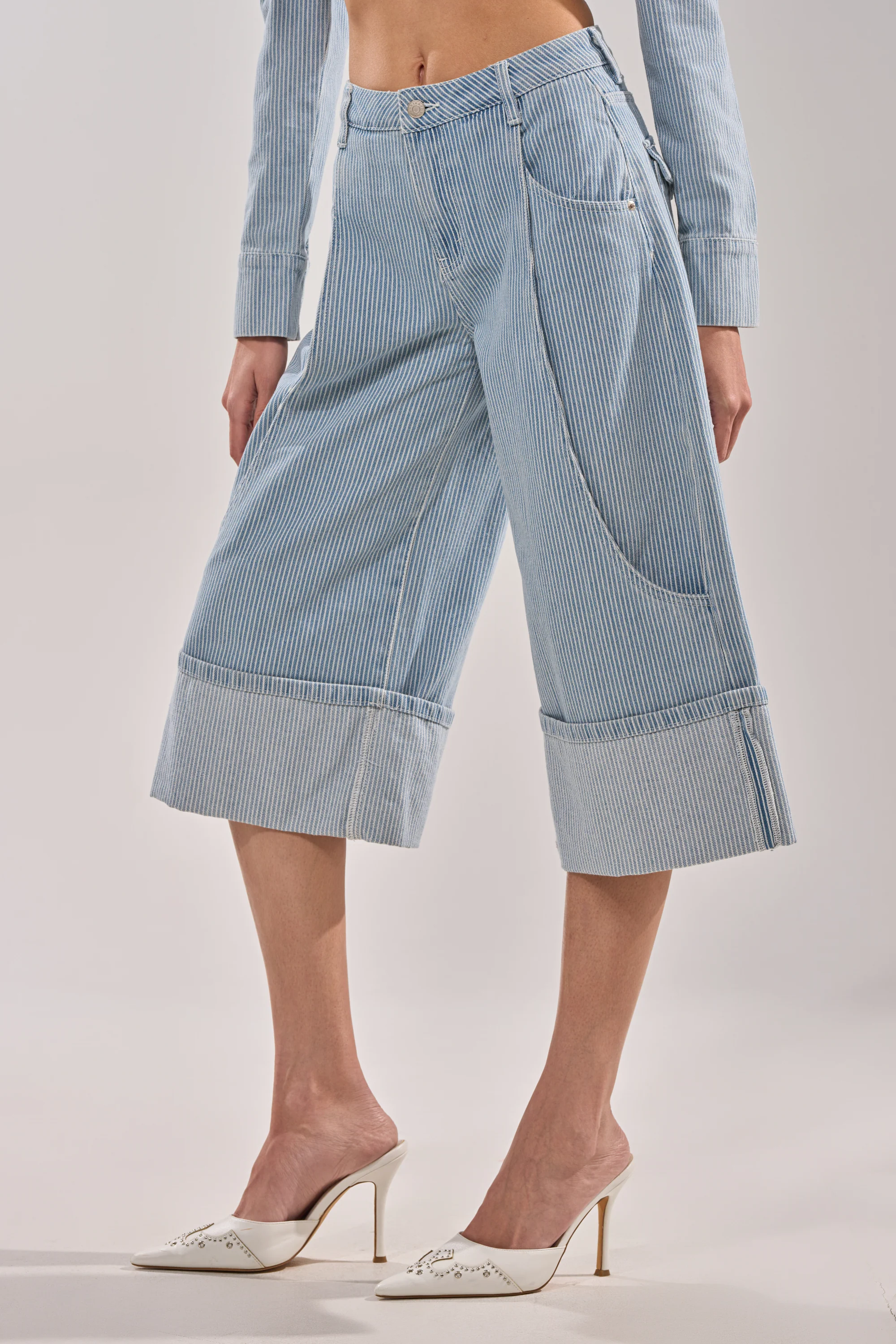 FEEL FREE STRIPE GAUCHO - Image 5
