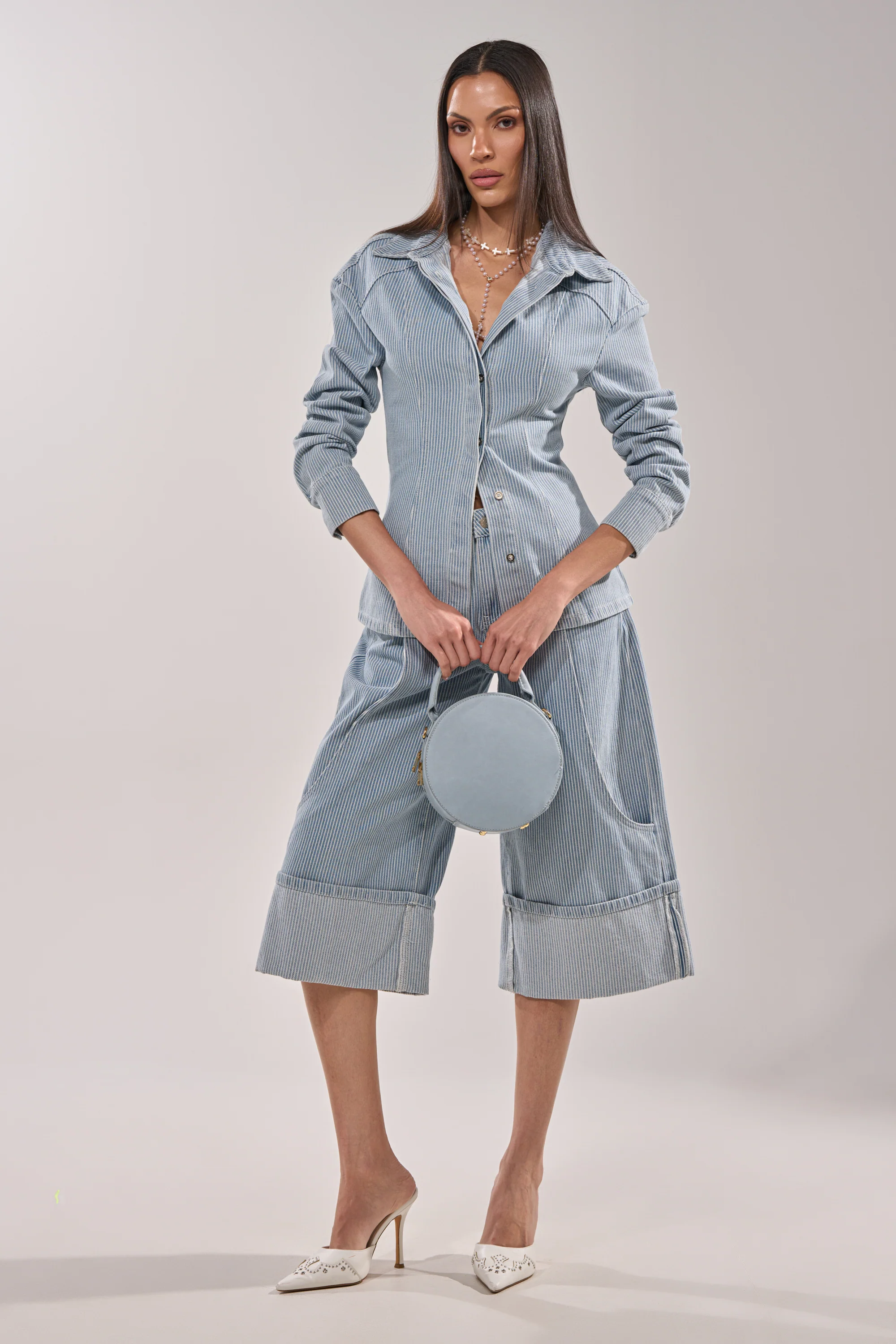 FEEL FREE STRIPE GAUCHO - Image 7