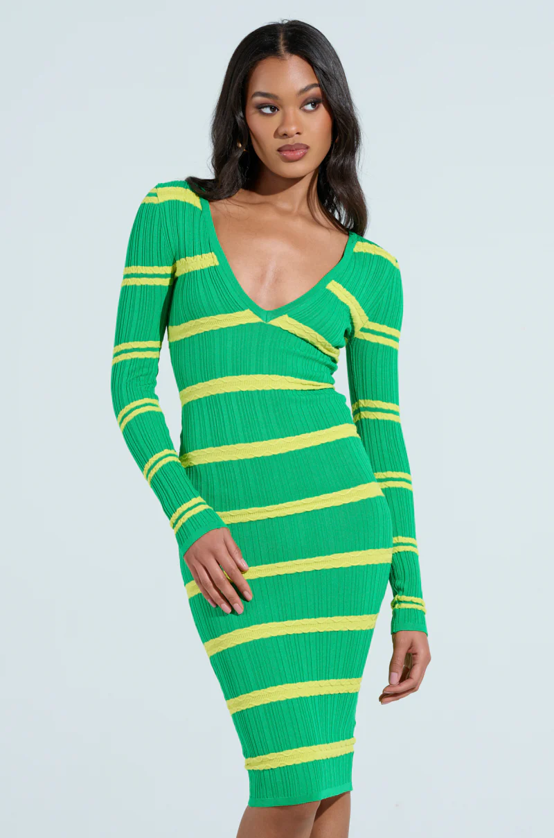 FEELING LUCKY MIDI DRESS - Image 3