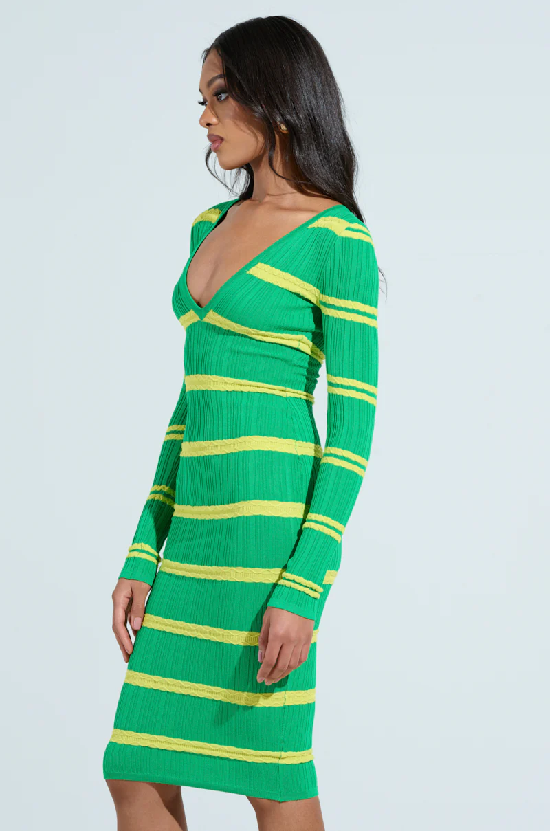 FEELING LUCKY MIDI DRESS - Image 4