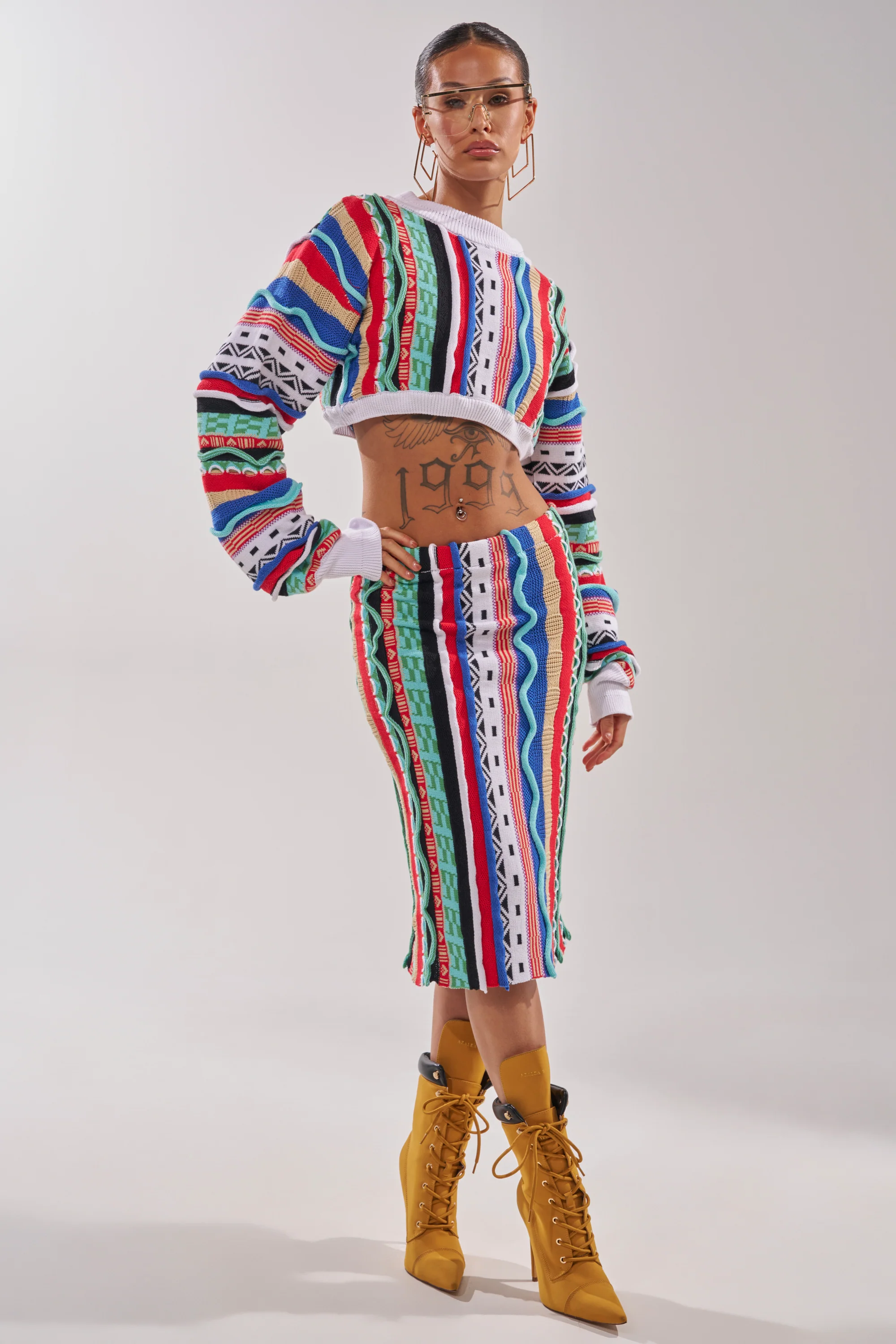 FEELING THE VIBES MAXI SKIRT - Image 7