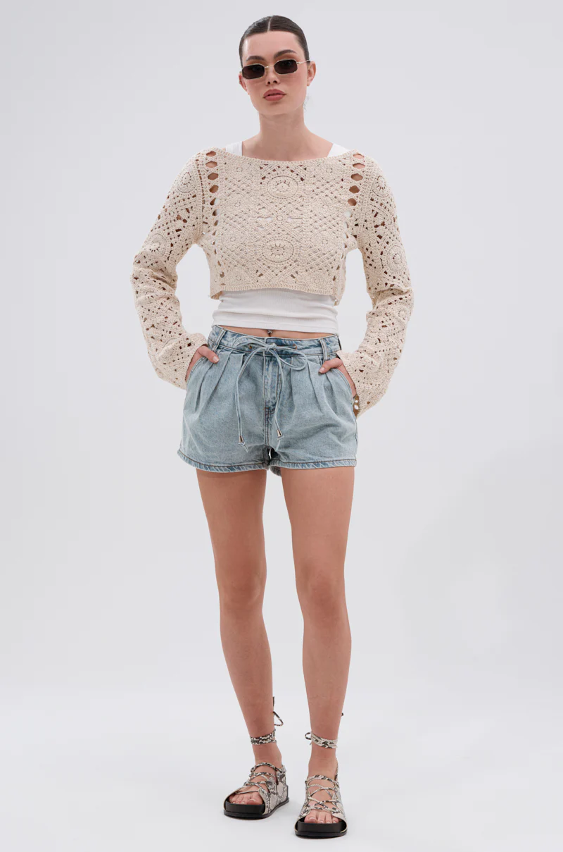FIRE HOT DENIM SHORT - Image 7