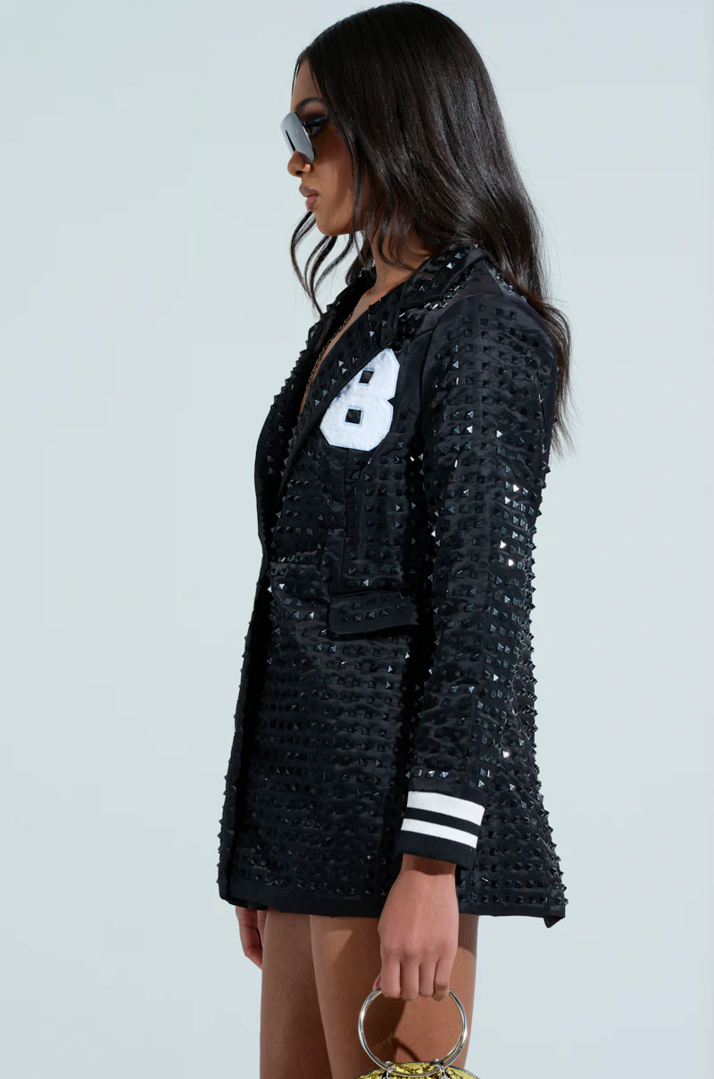 FIRST ROUND DRAFT PICK STUDDED BLAZER - Image 5