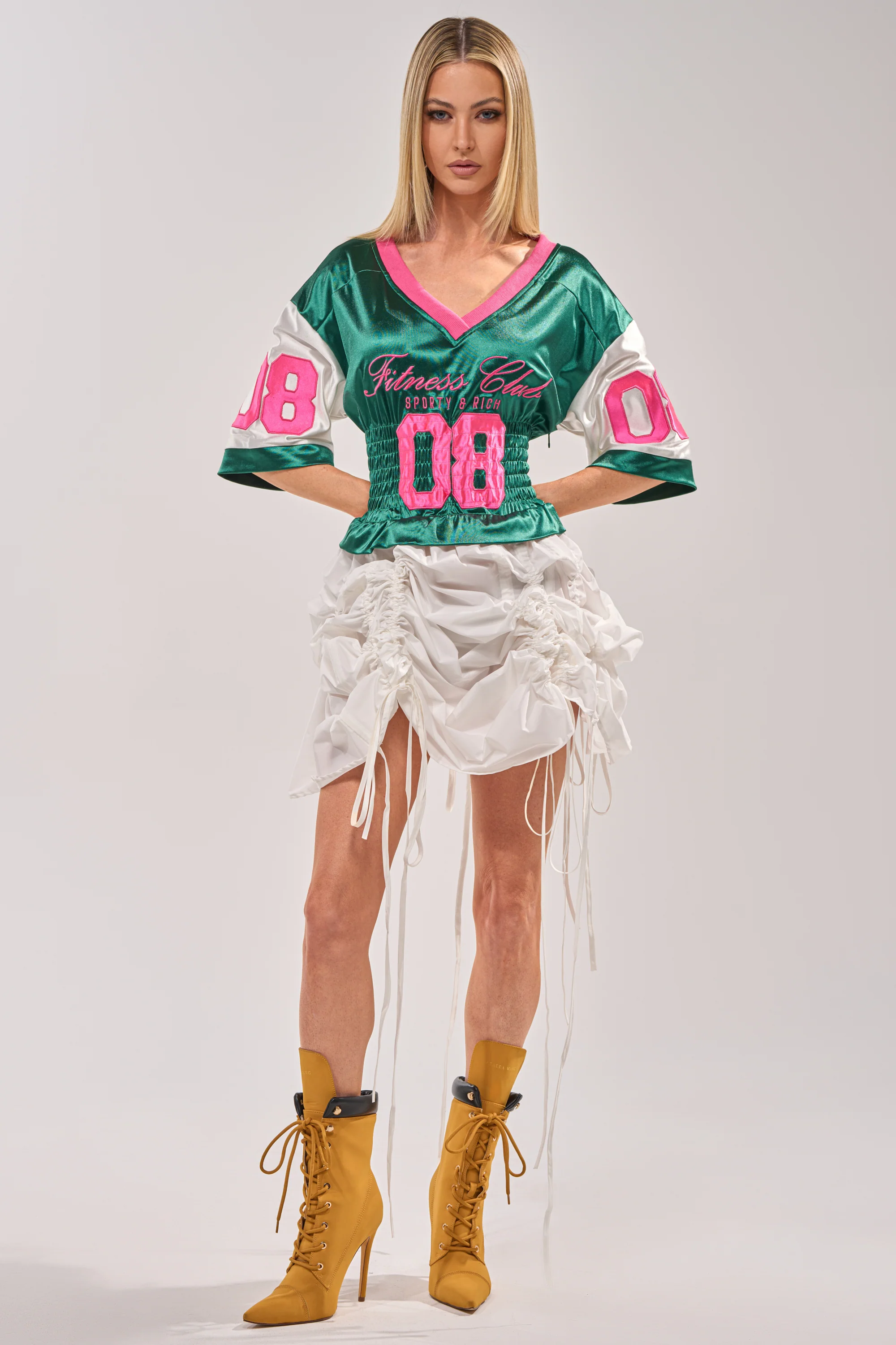 FIX YOUR GAME JERSEY MAXI DRESS - Image 2