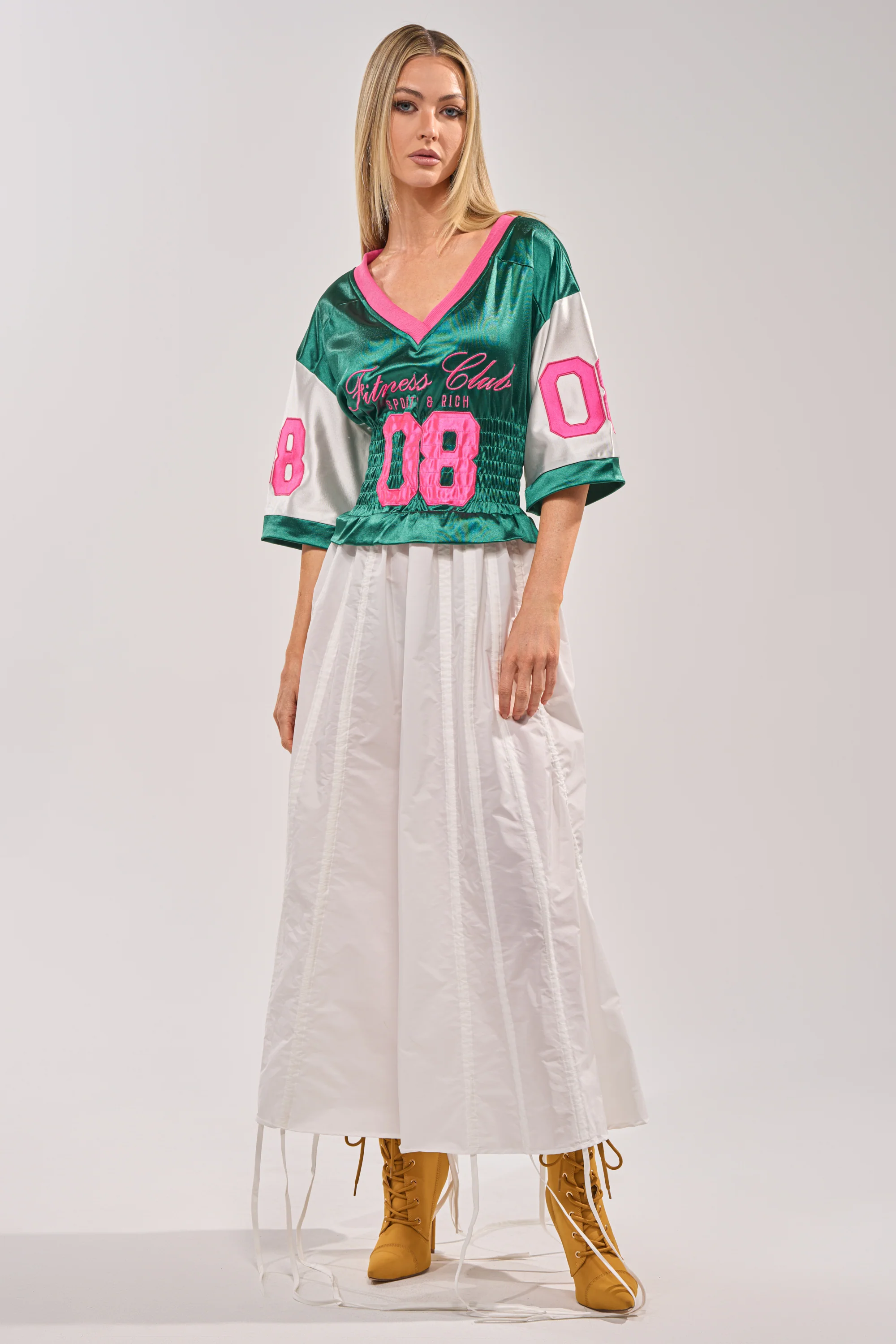 FIX YOUR GAME JERSEY MAXI DRESS - Image 3