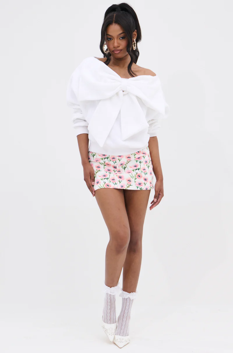 FLOWER GIRL MINI SKIRT - Image 5