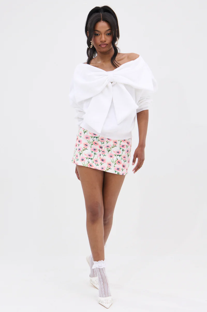 FLOWER GIRL MINI SKIRT - Image 6