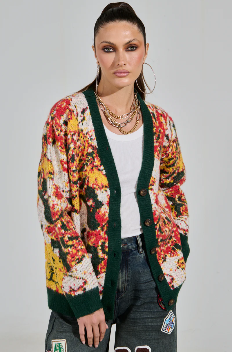FLOWER MADNESS CARDIGAN - Image 2