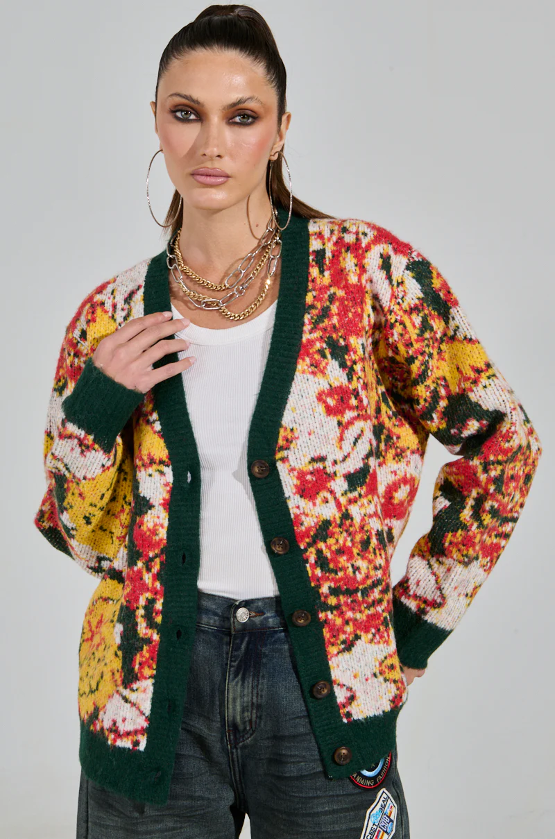 FLOWER MADNESS CARDIGAN - Image 3