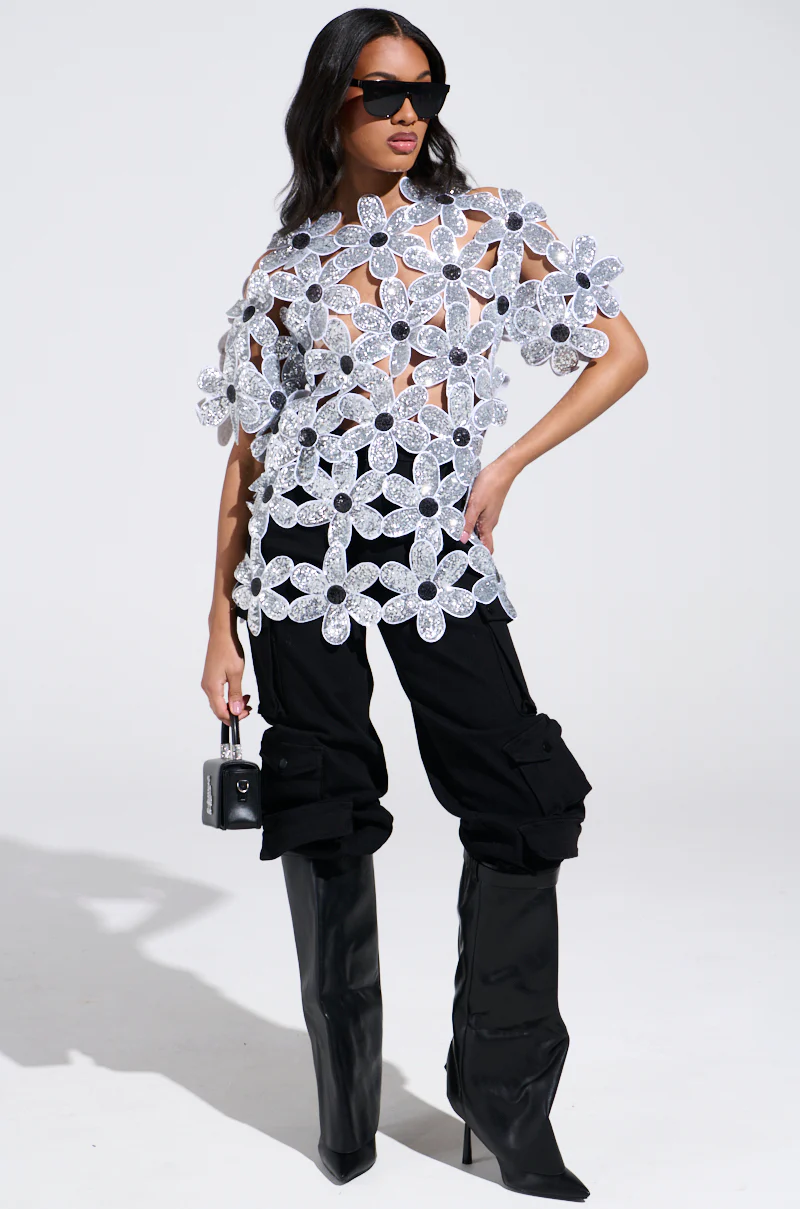 FLOWER POWER OVERSIZED TSHIRT - Image 8