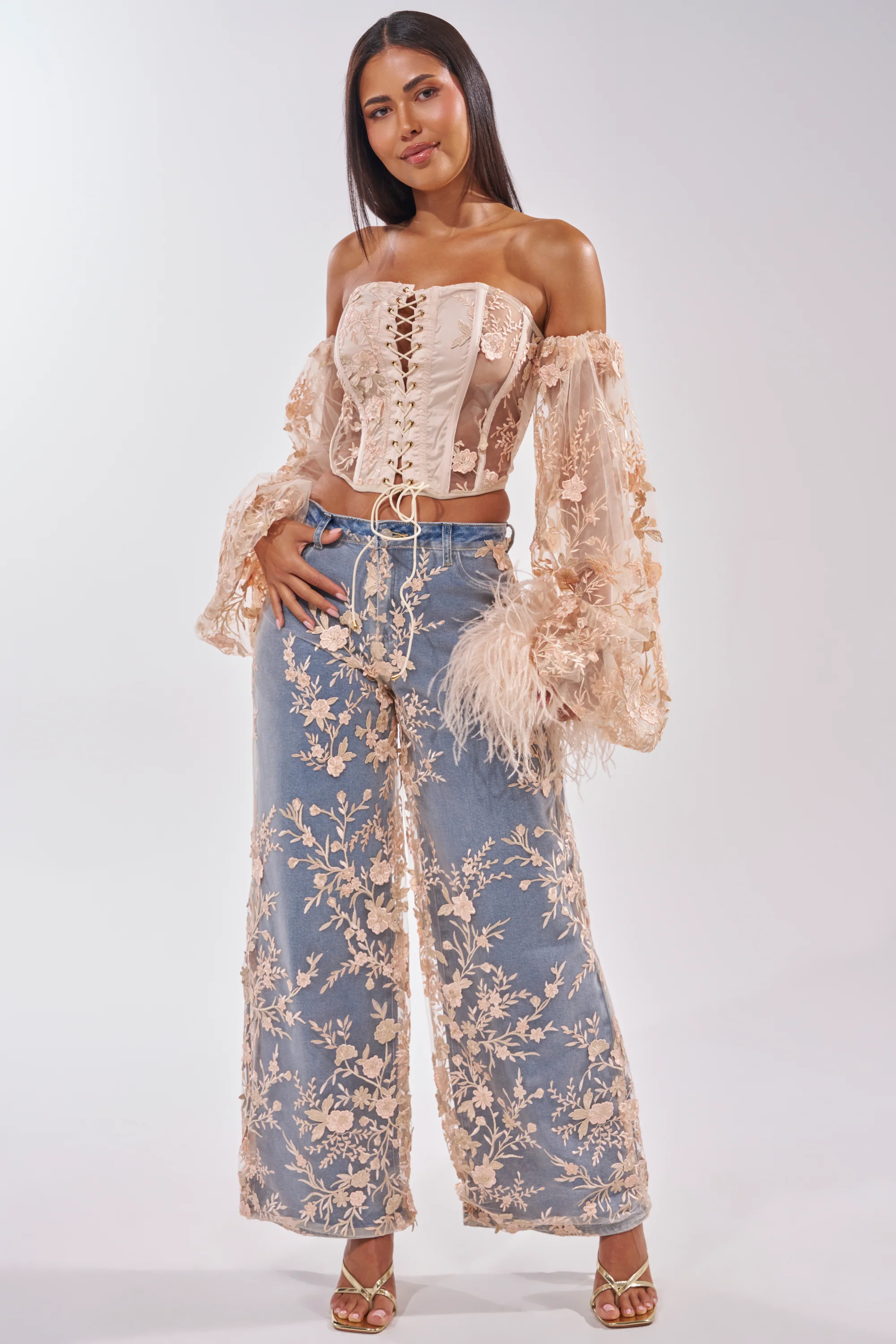 FLY AWAY WITH ME FLORAL CORSET - Image 7