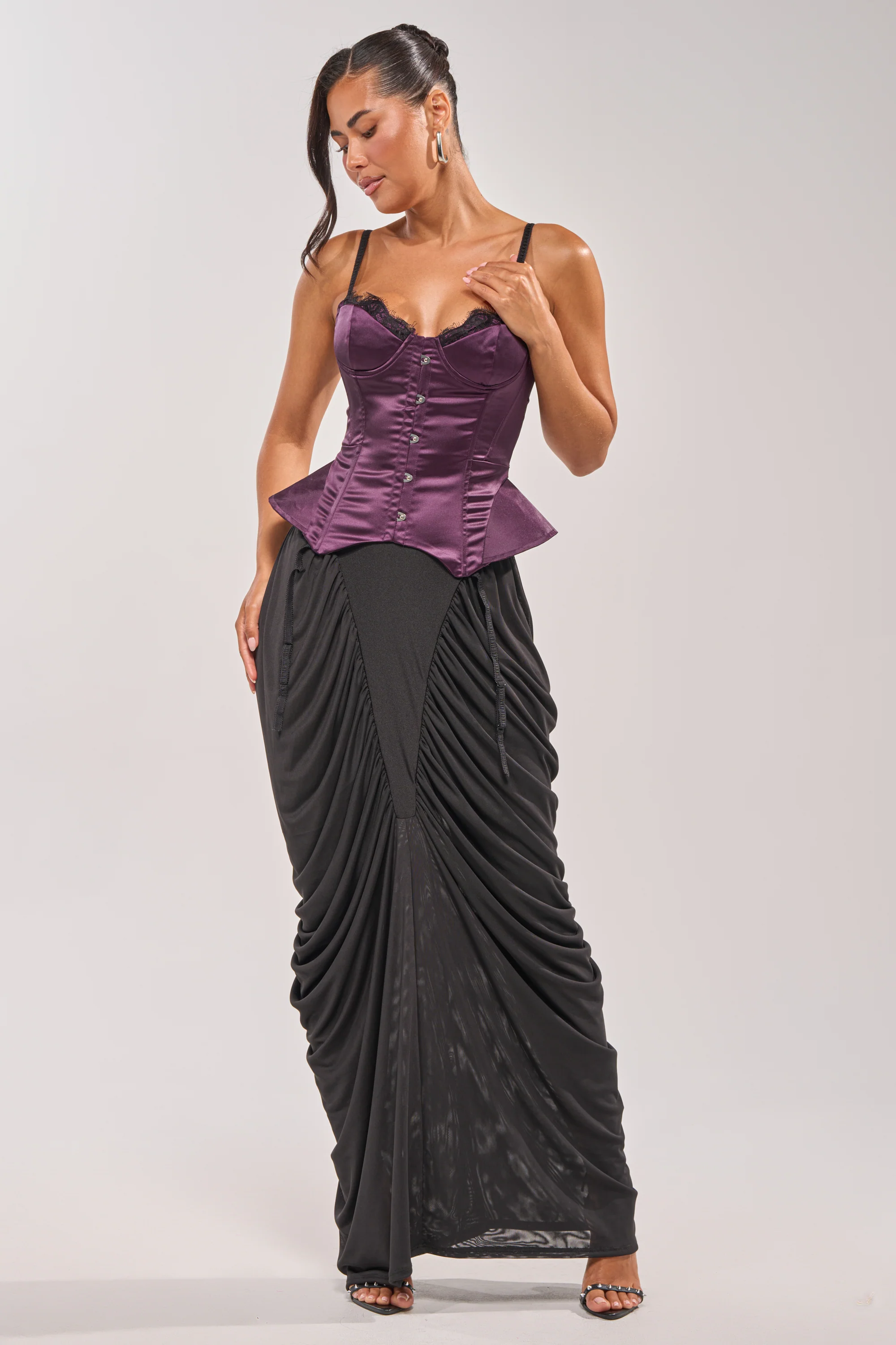 FLY ME OUT SATIN CORSET - Image 5