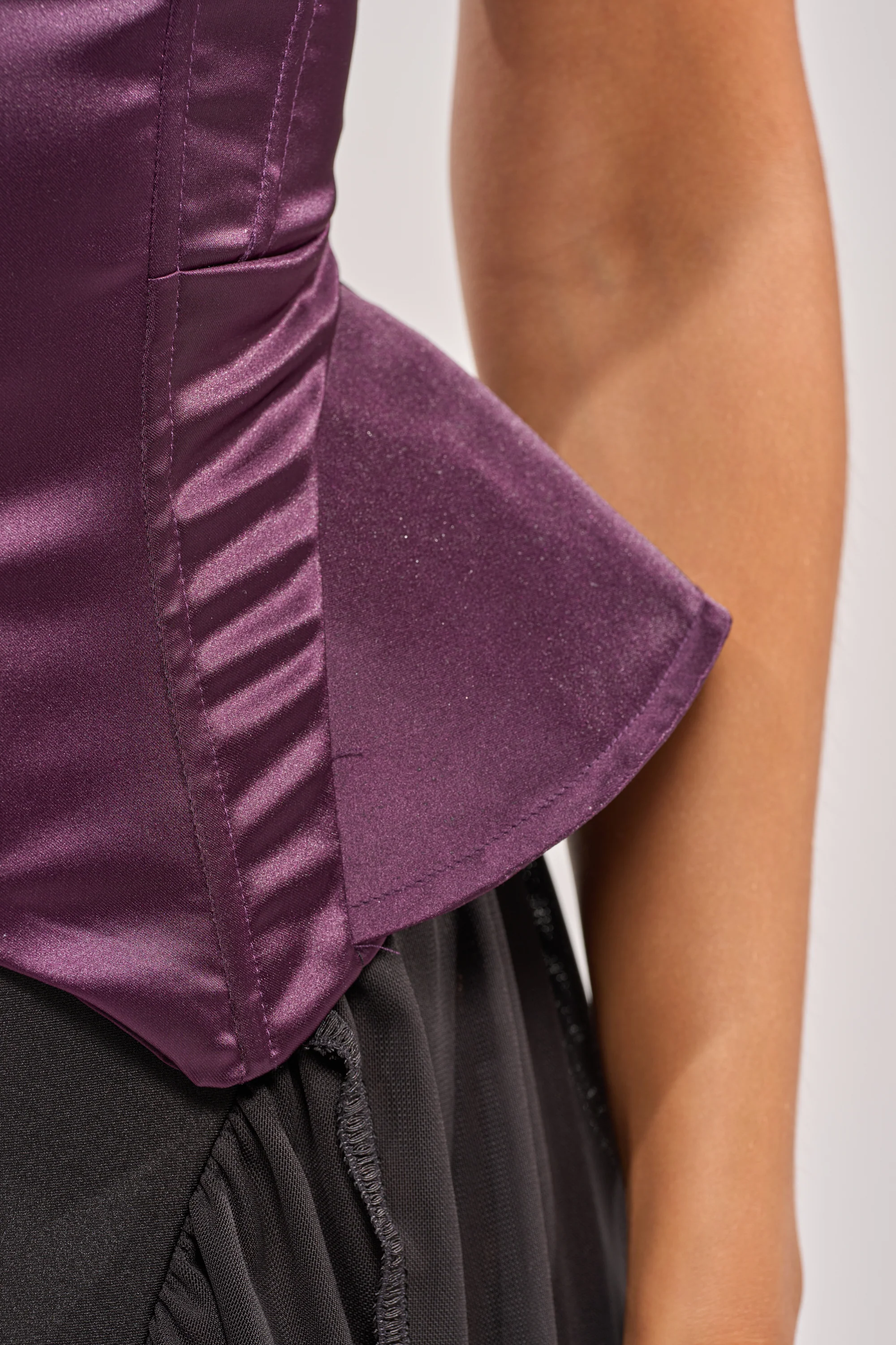 FLY ME OUT SATIN CORSET - Image 7