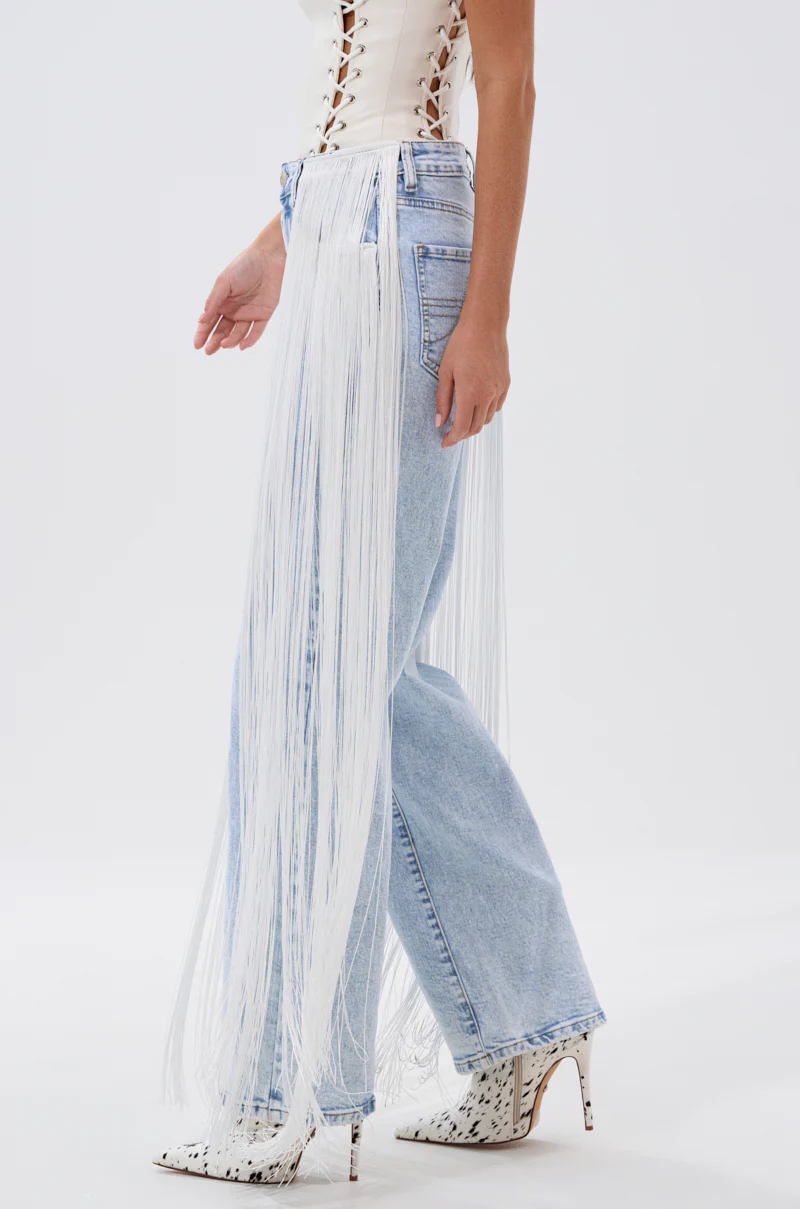 FLYING AWAY FRINGE DENIM - Image 8